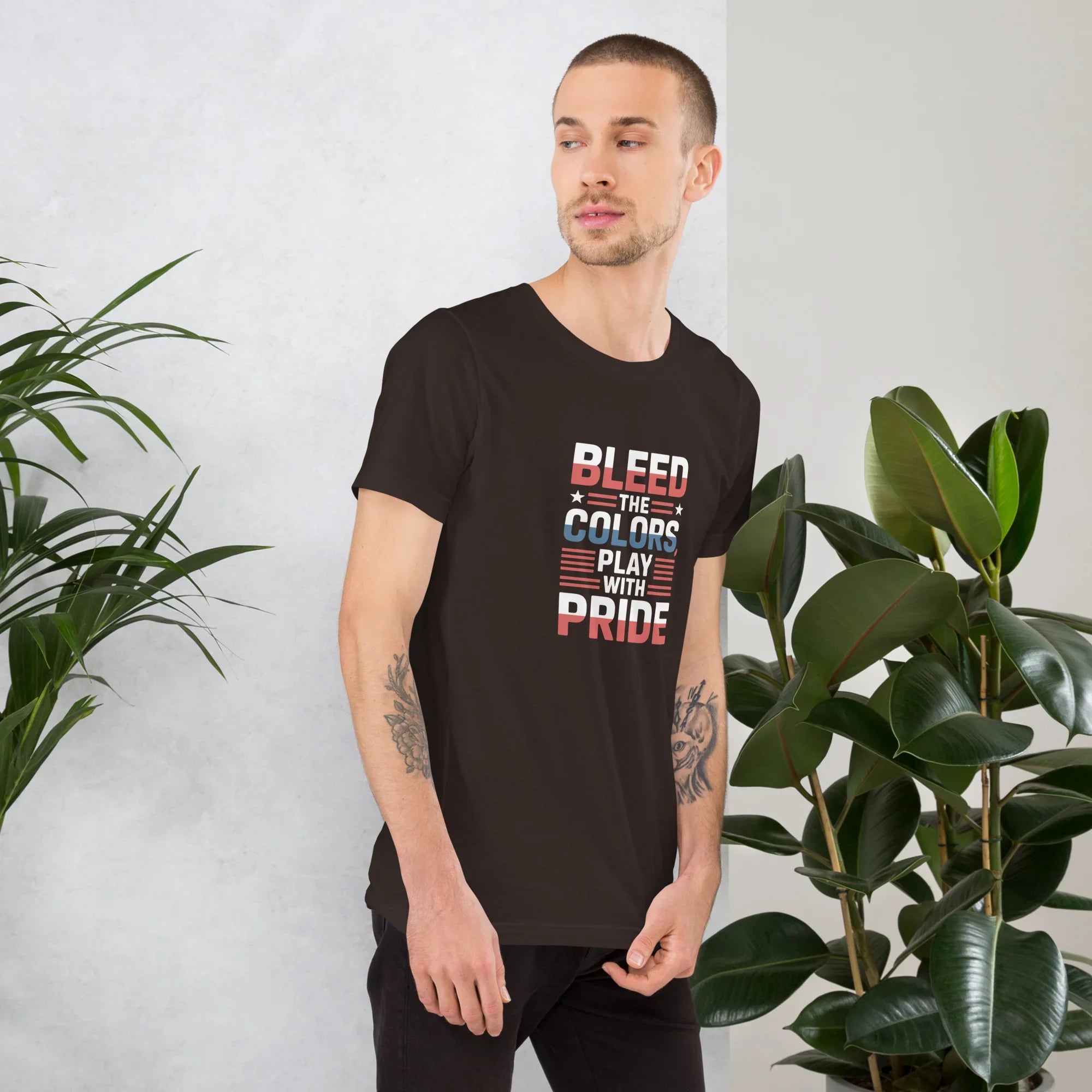Bleed the Colors Tee – Rugby Pride Graphic Shirt - RaZits