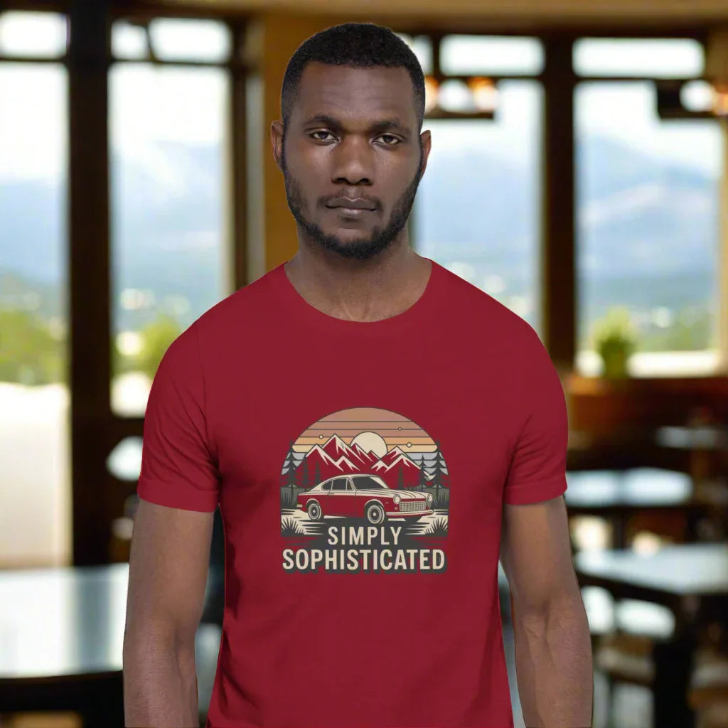 Simply Sophisticated Vintage Car Tee - RaZits