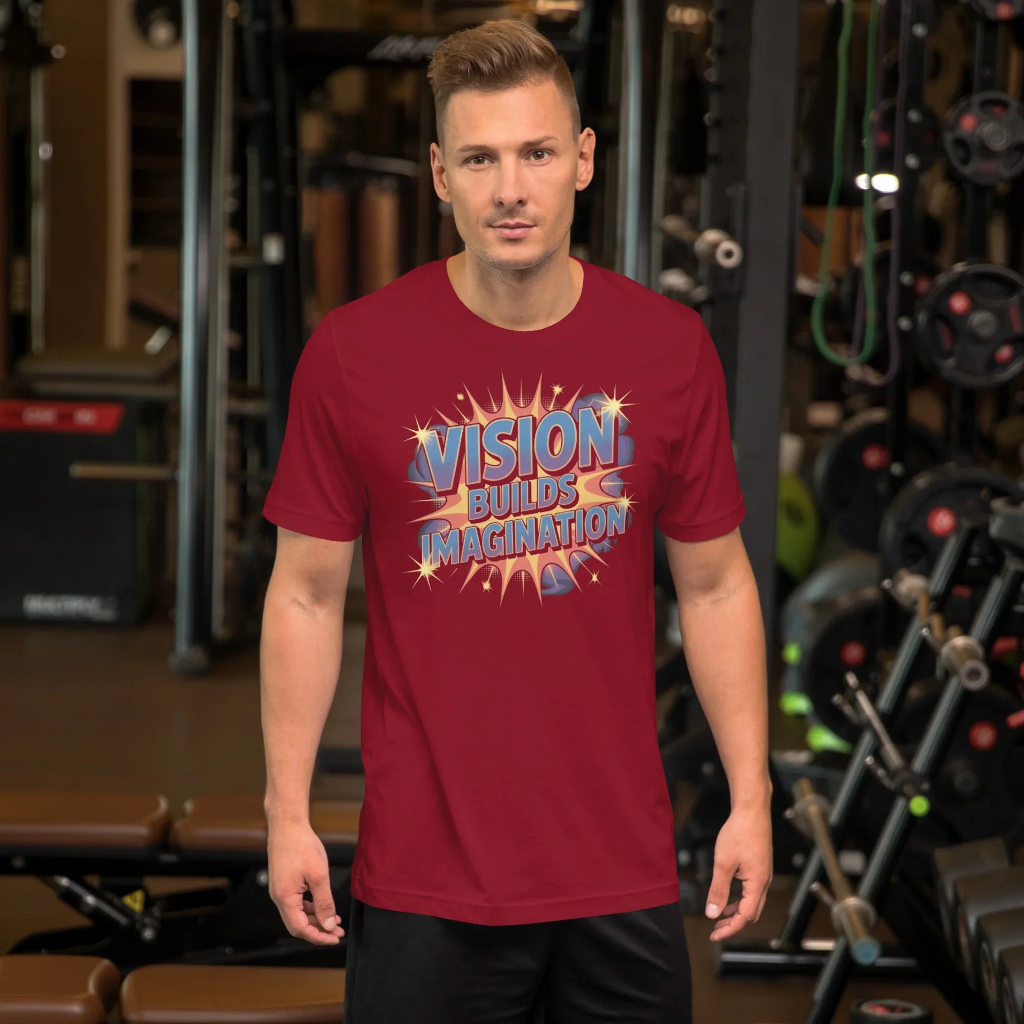 Vision Imagination Adventure Shirt – Comic Energy Tee - RaZits