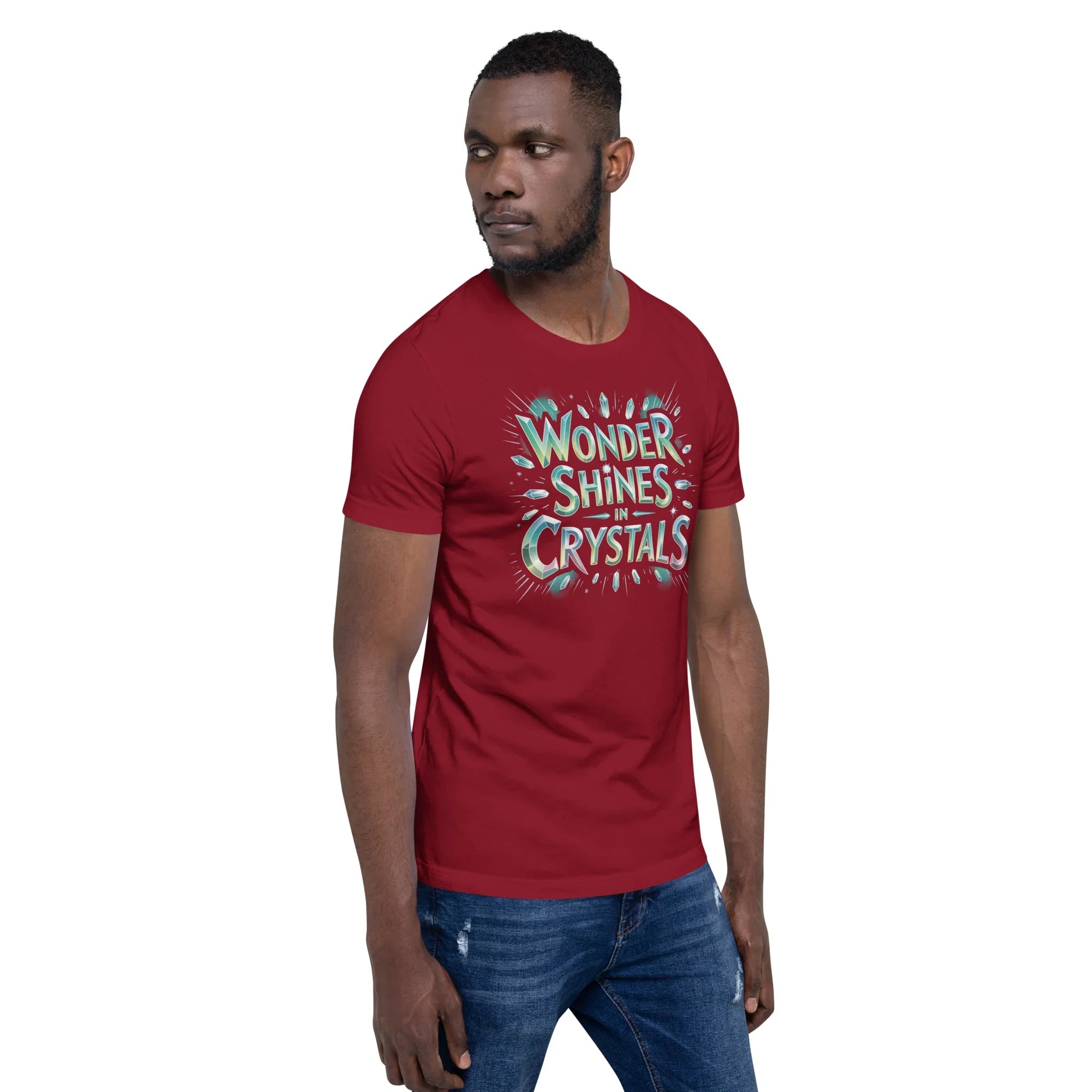 Wonder Shines in Crystals – JRPG Crystal T-Shirt - RaZits