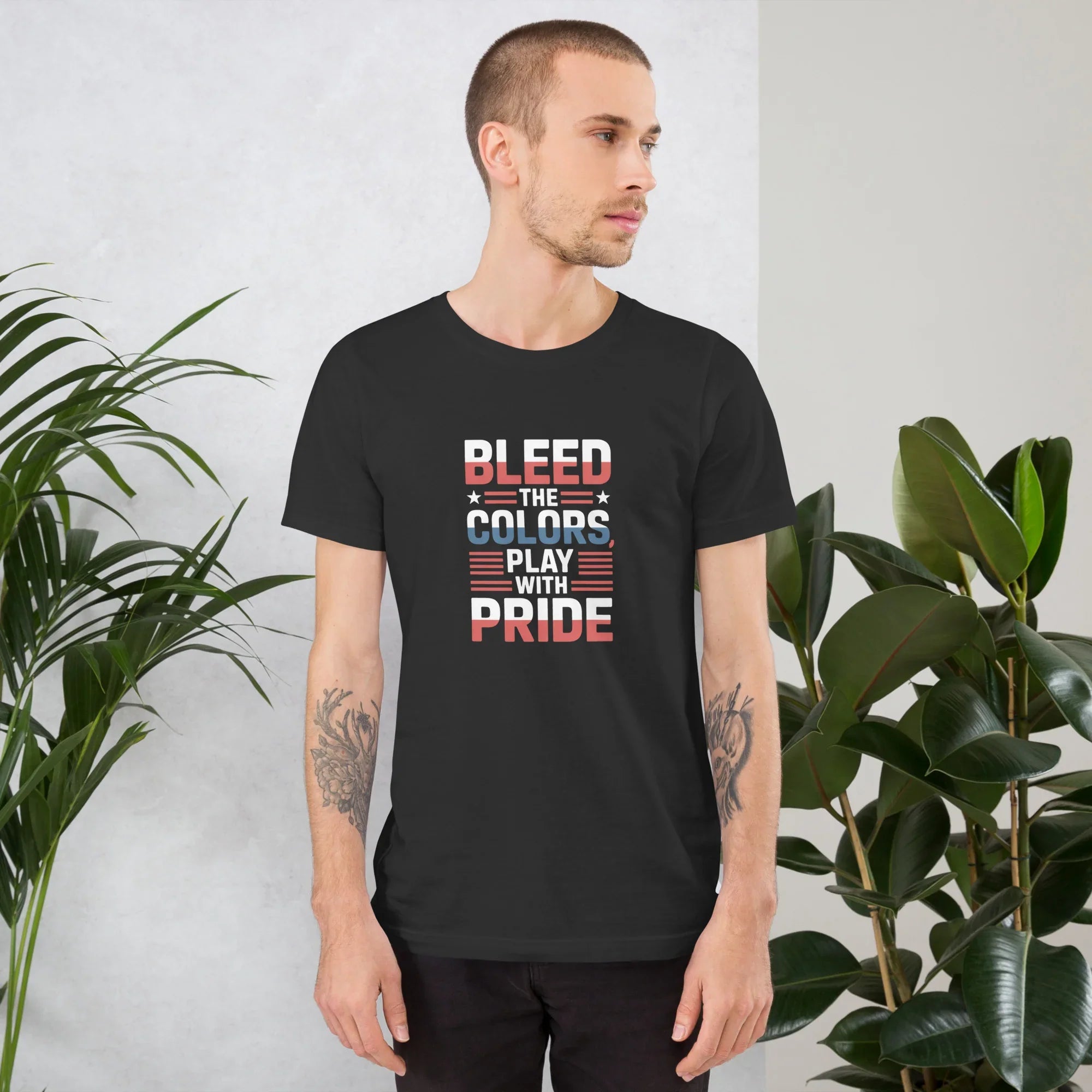 Bleed the Colors Tee – Rugby Pride Graphic Shirt - RaZits