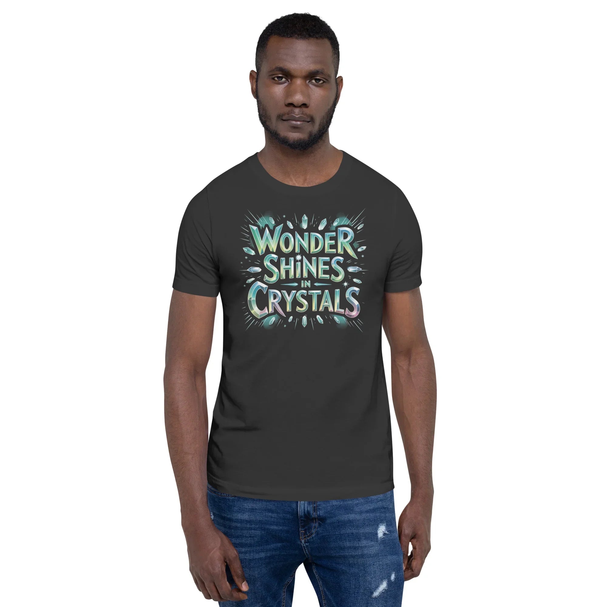 Wonder Shines in Crystals – JRPG Crystal T-Shirt - RaZits