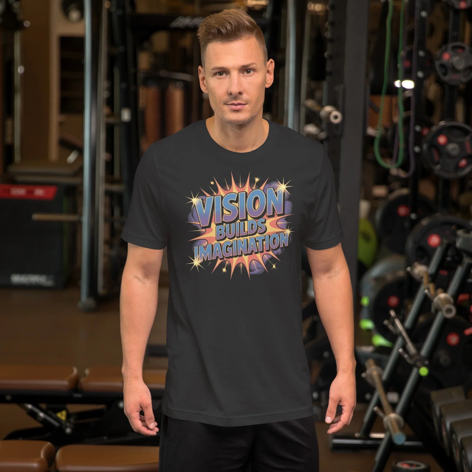 Vision Imagination Adventure Shirt – Comic Energy Tee - RaZits