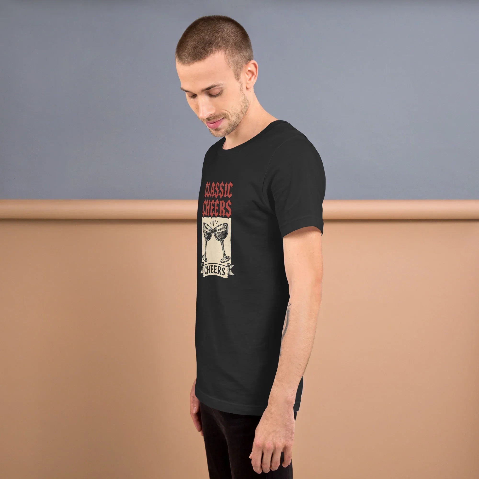 Classic Cheers Vintage Toast Tee - RaZits
