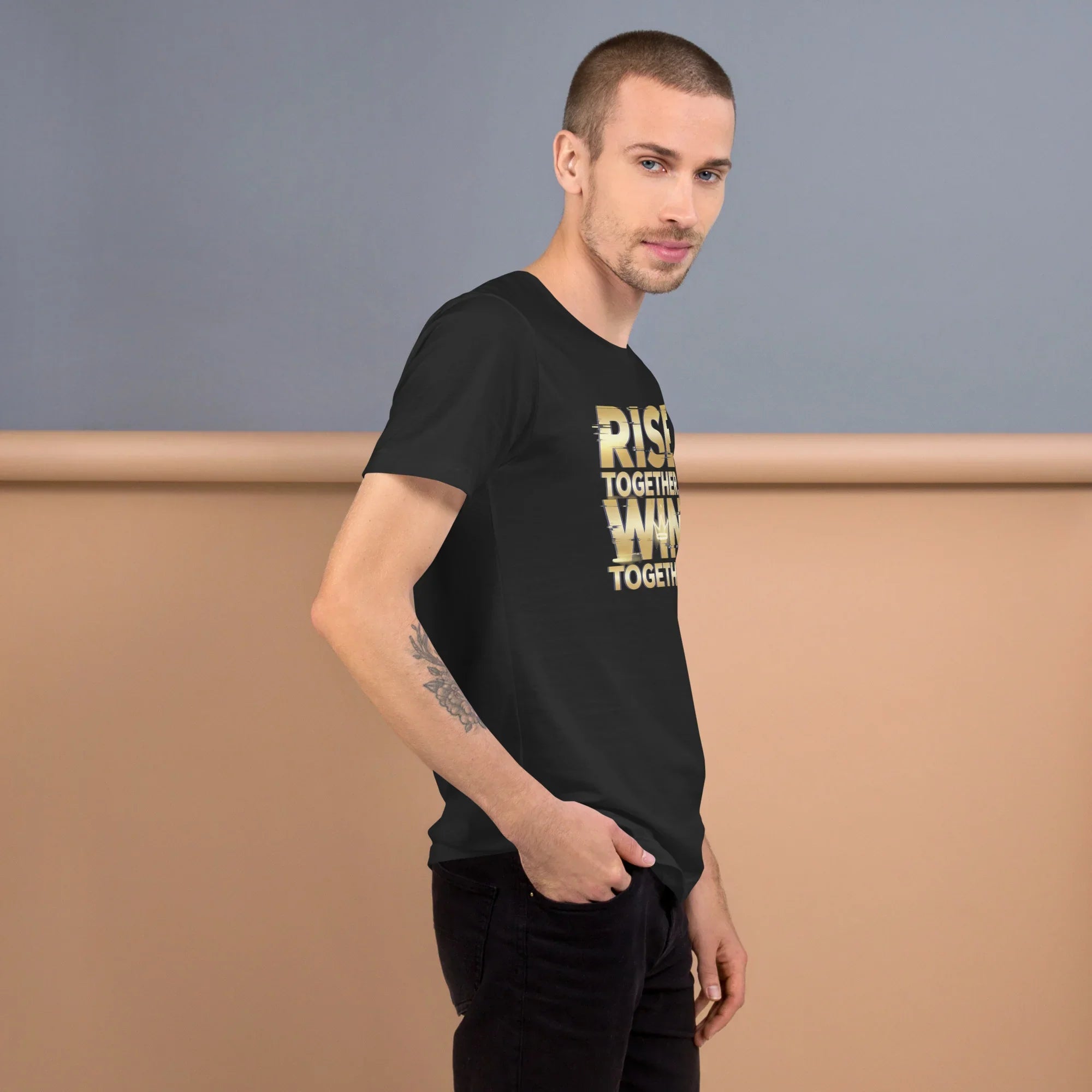 Rise Together Win Together – Battle Royale Squad T-Shirt - RaZits