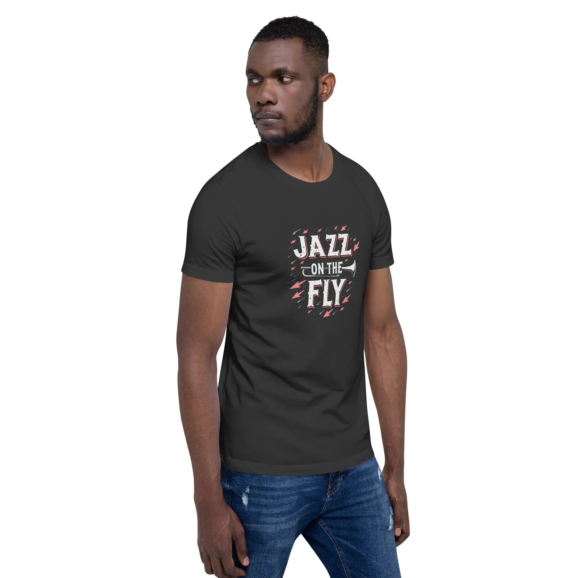 Jazz on the Fly – Trumpet Motion Tee - RaZits