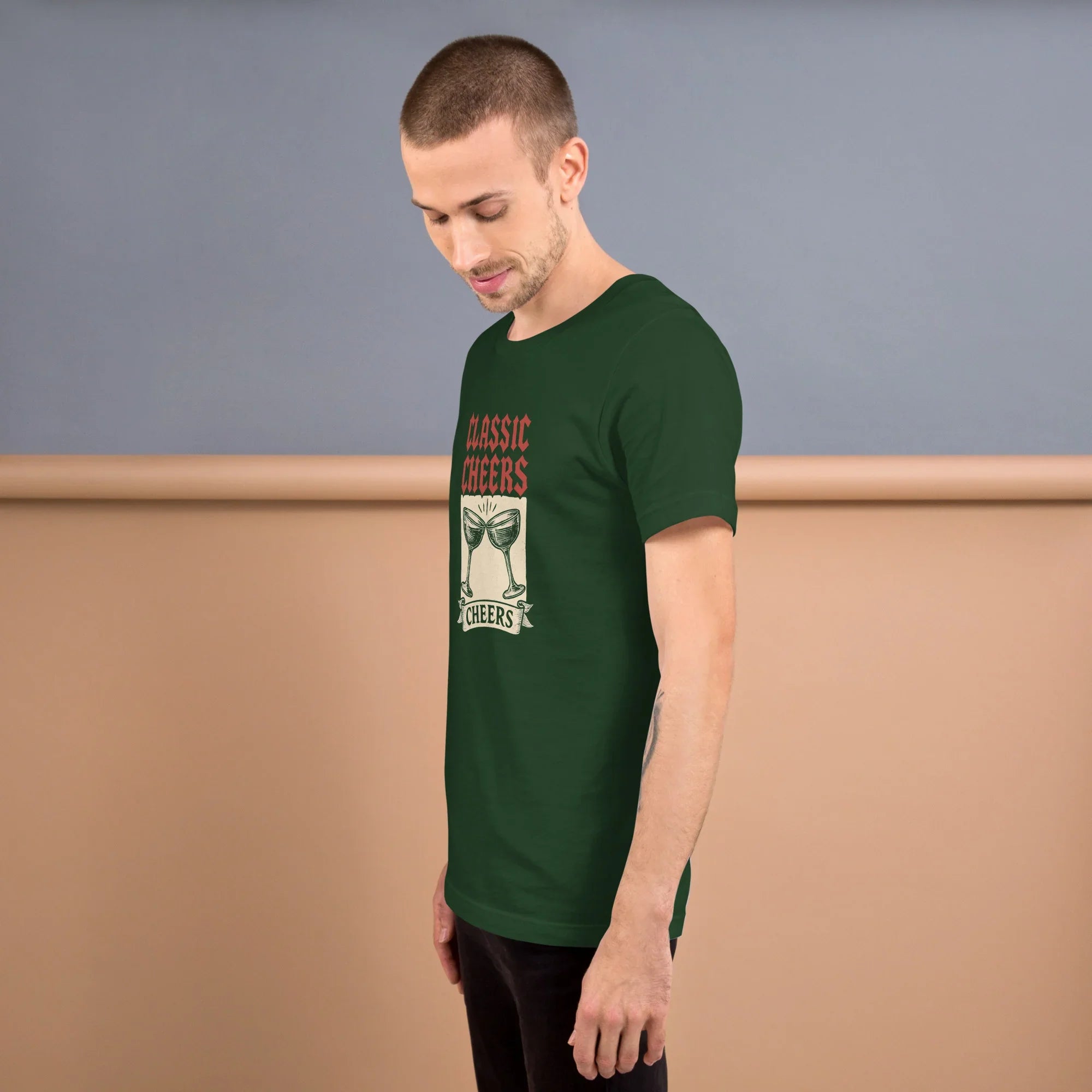 Classic Cheers Vintage Toast Tee - RaZits