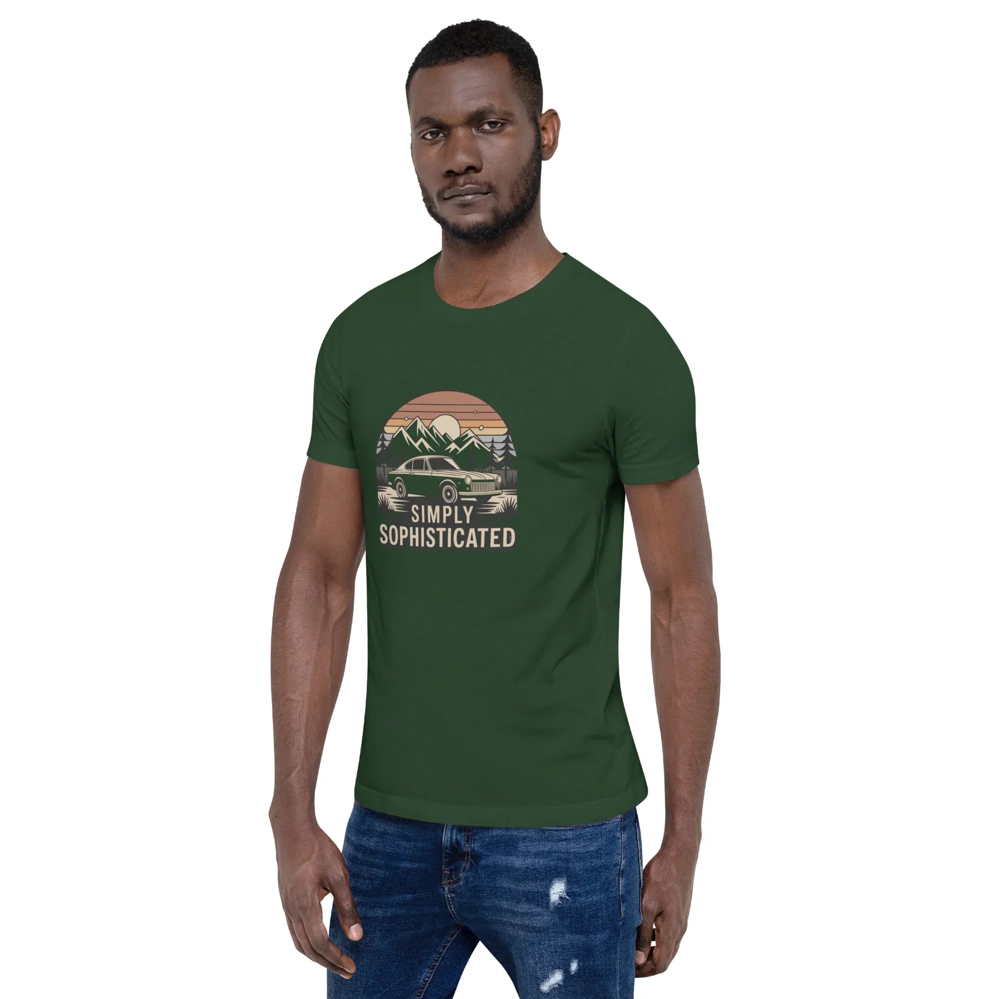 Simply Sophisticated Vintage Car Tee - RaZits
