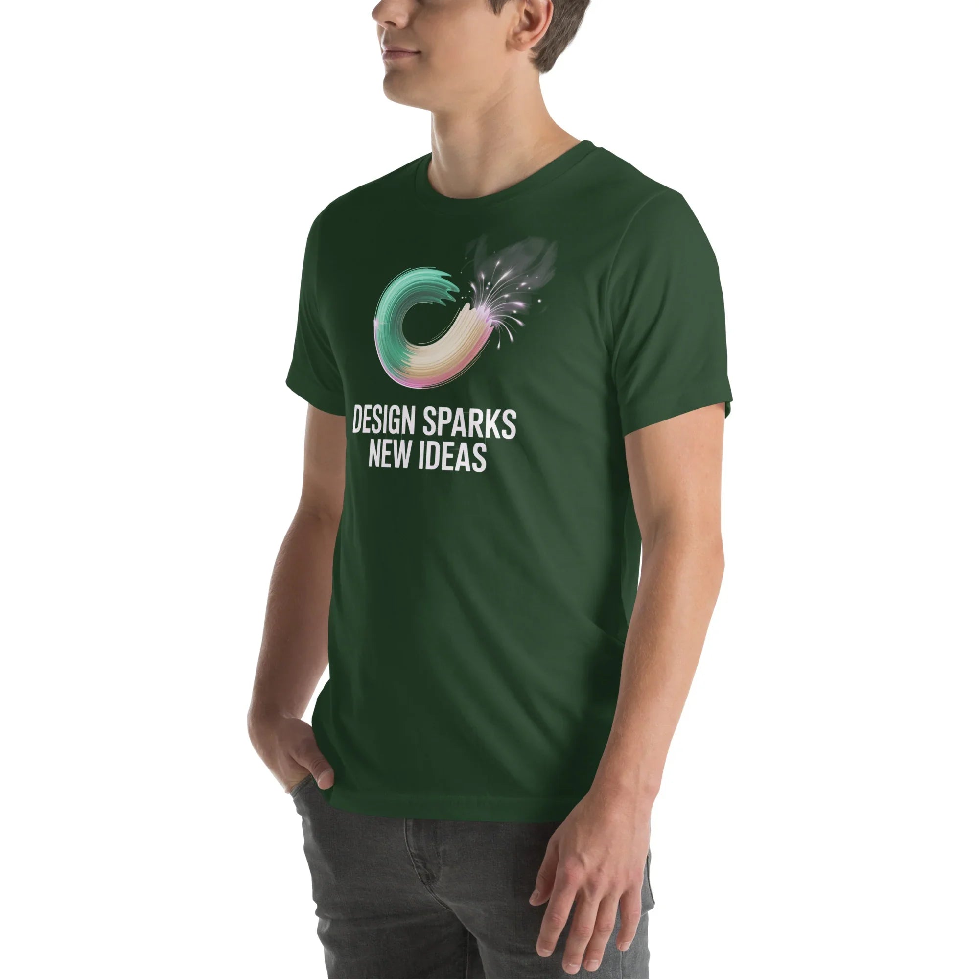 Design Sparks New Ideas Shirt – Creative Energy Tee - RaZits