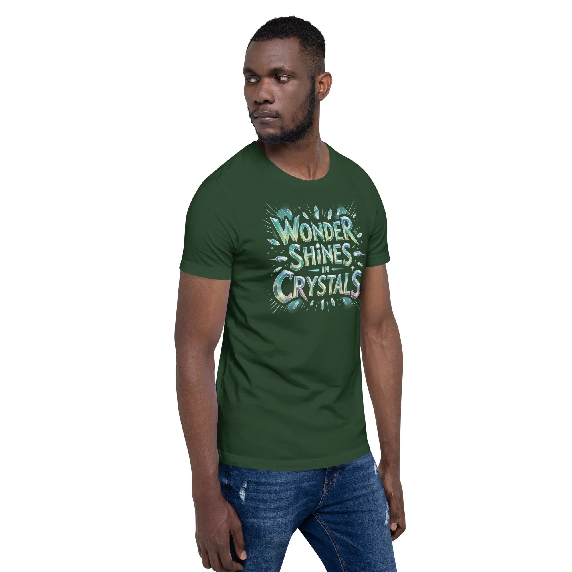 Wonder Shines in Crystals – JRPG Crystal T-Shirt - RaZits