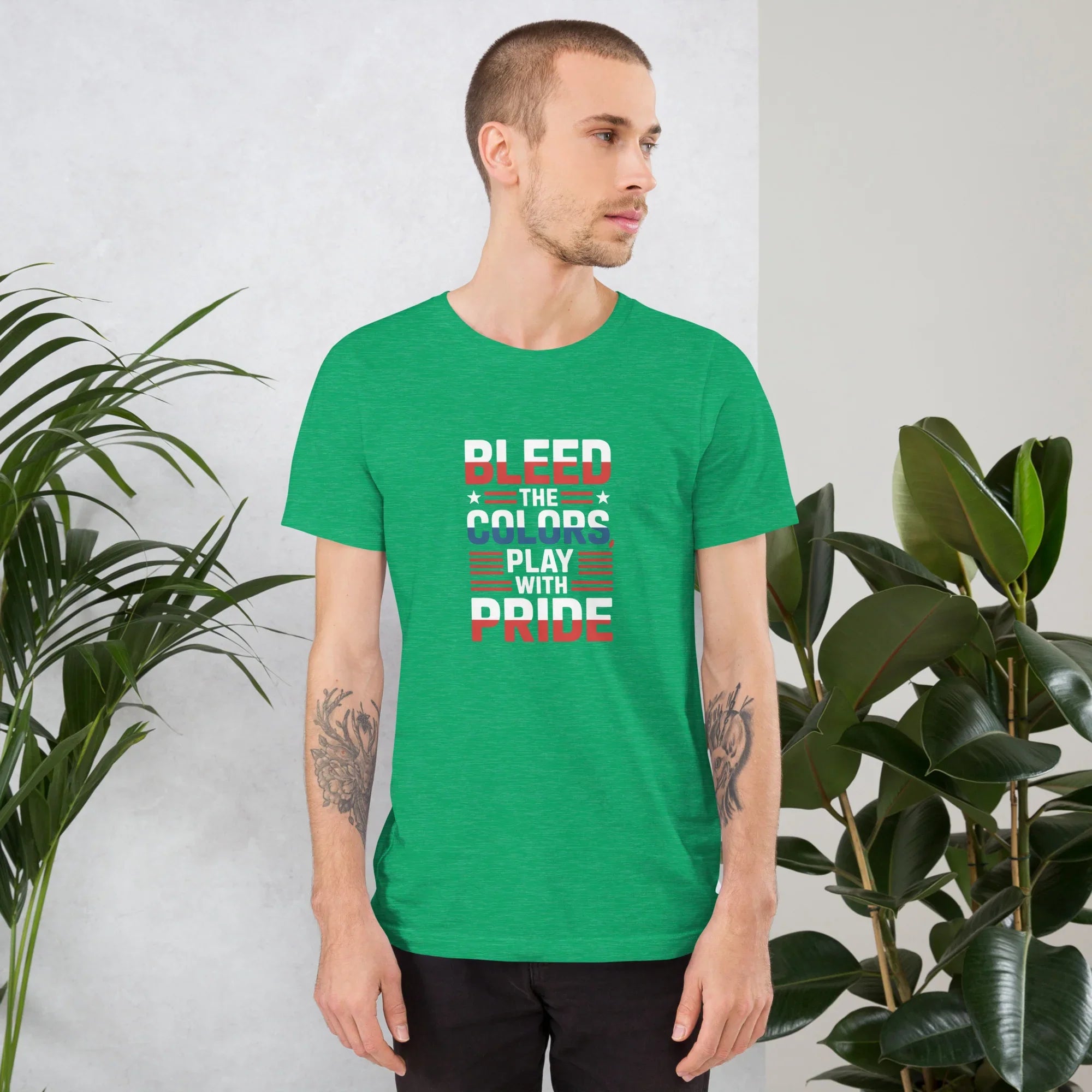 Bleed the Colors Tee – Rugby Pride Graphic Shirt - RaZits