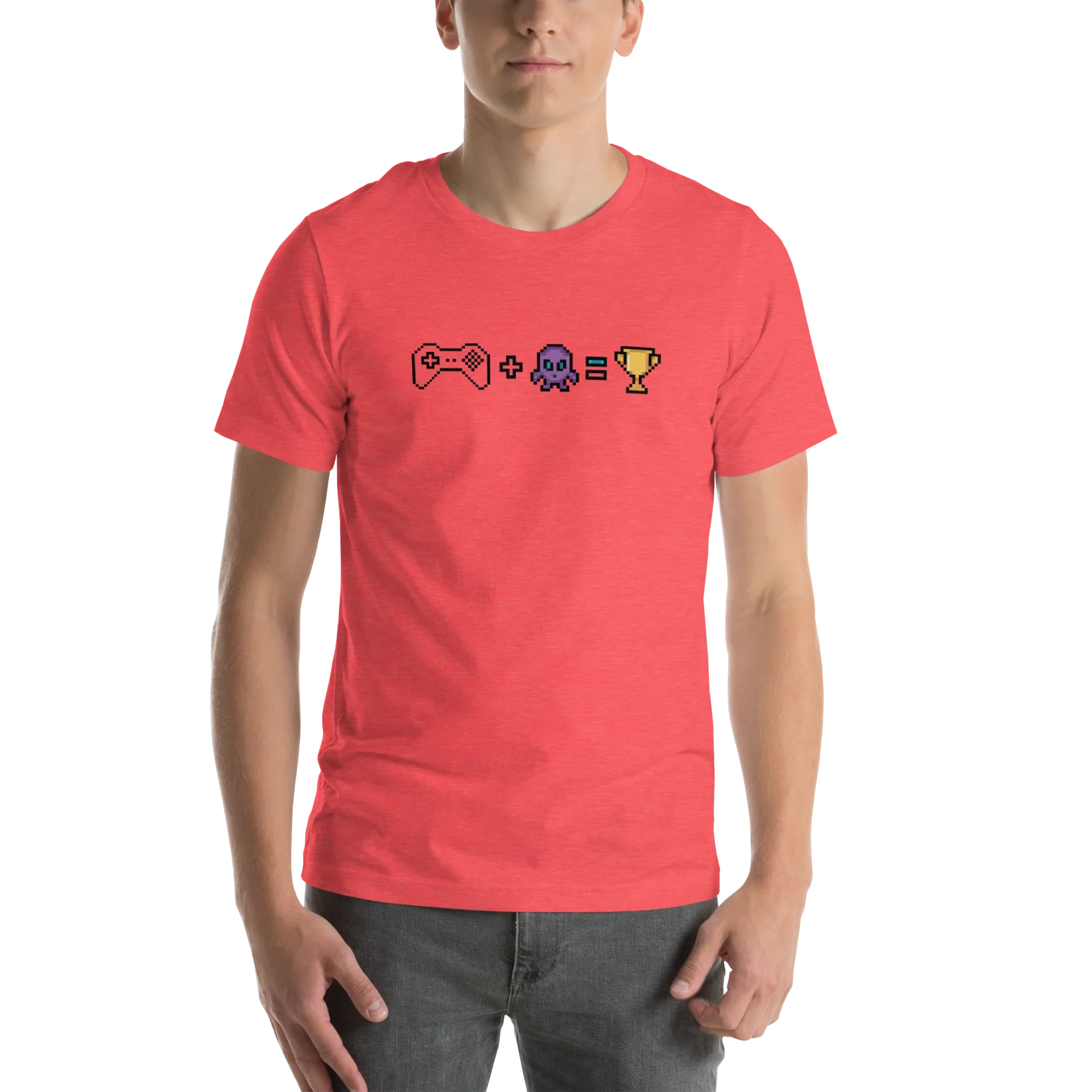 Pixel Gaming Equation Shirt – Retro Gamer Tee - RaZits