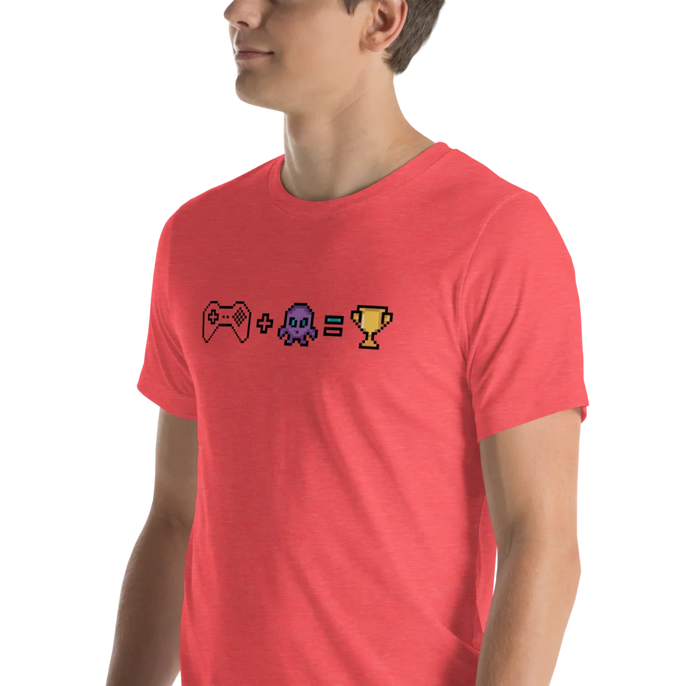 Pixel Gaming Equation Shirt – Retro Gamer Tee - RaZits