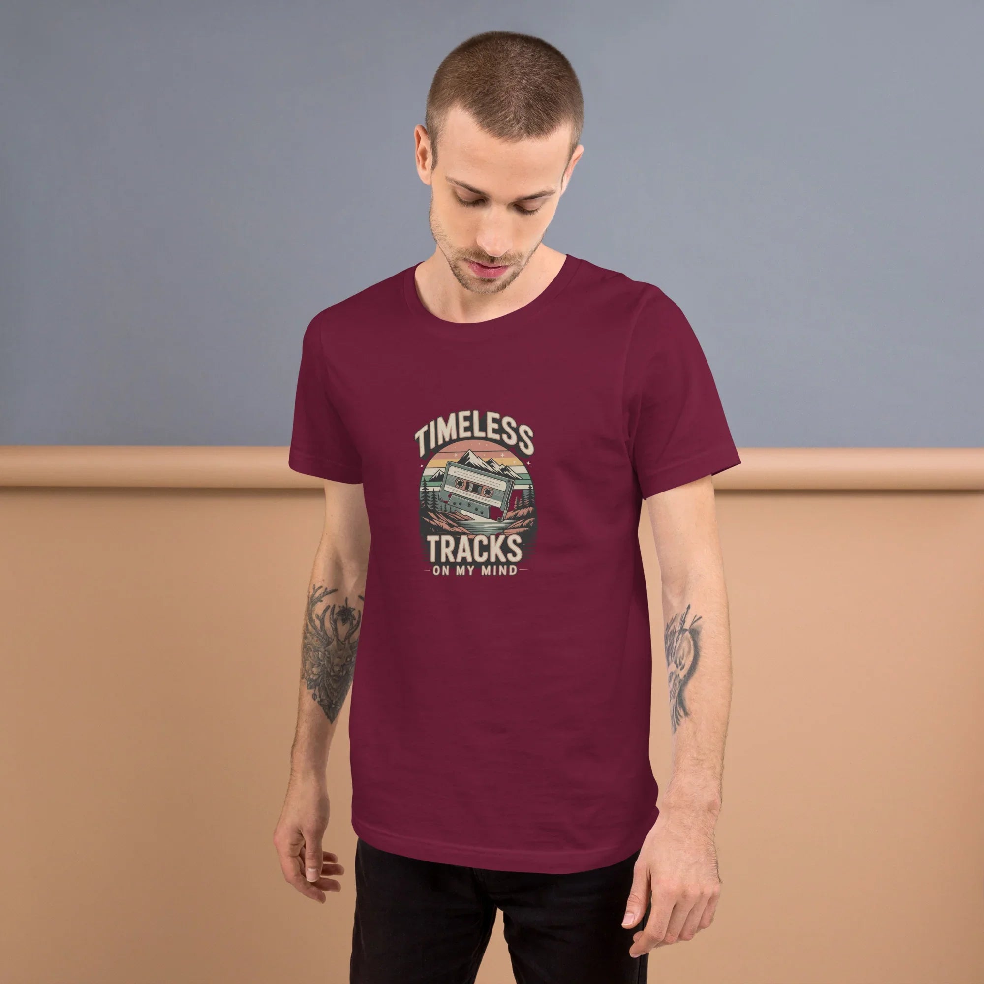 Timeless Cassette Music T-Shirt – Retro Mixtape Vibes - RaZits