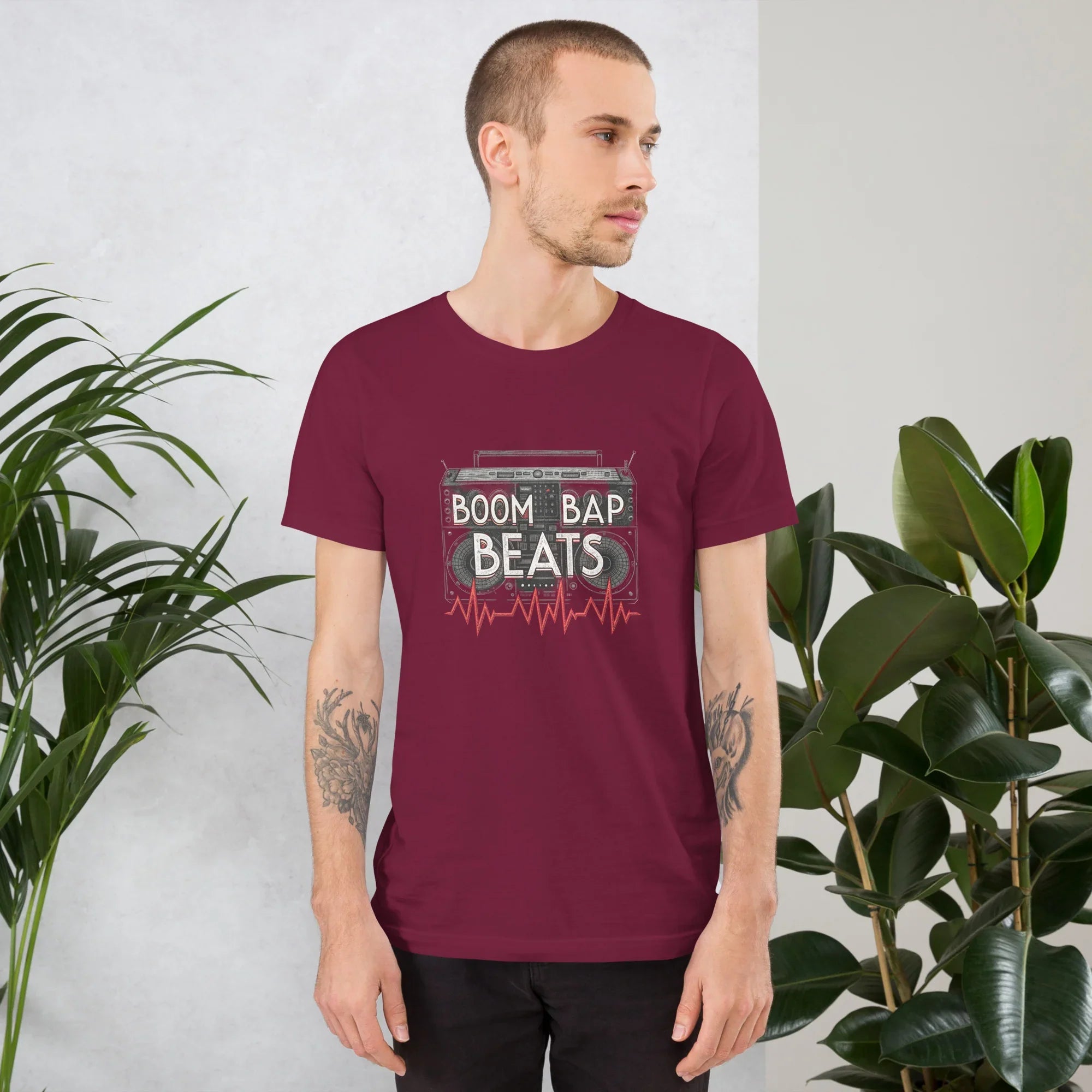 Boom Bap Beats Boombox Tee - RaZits