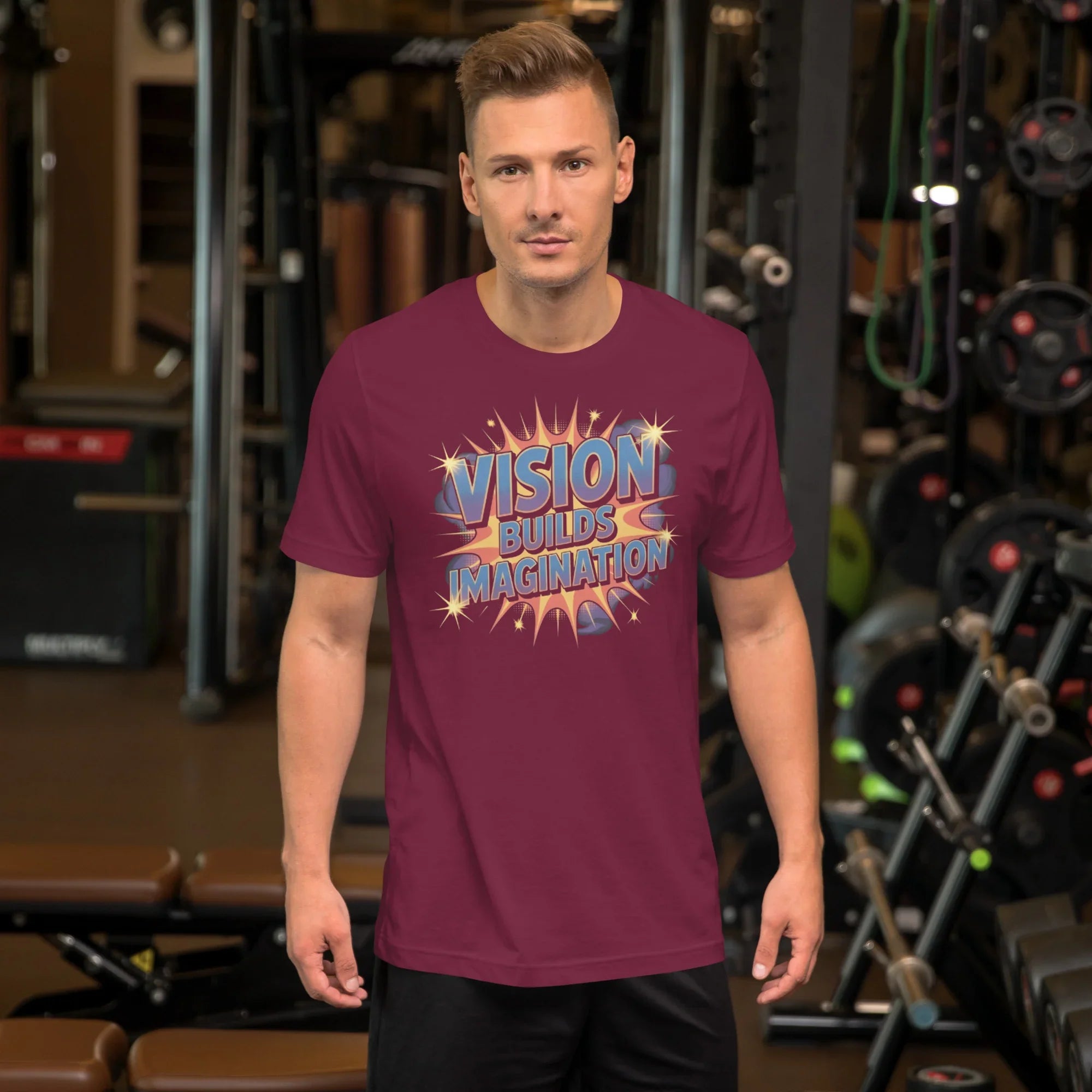 Vision Imagination Adventure Shirt – Comic Energy Tee - RaZits