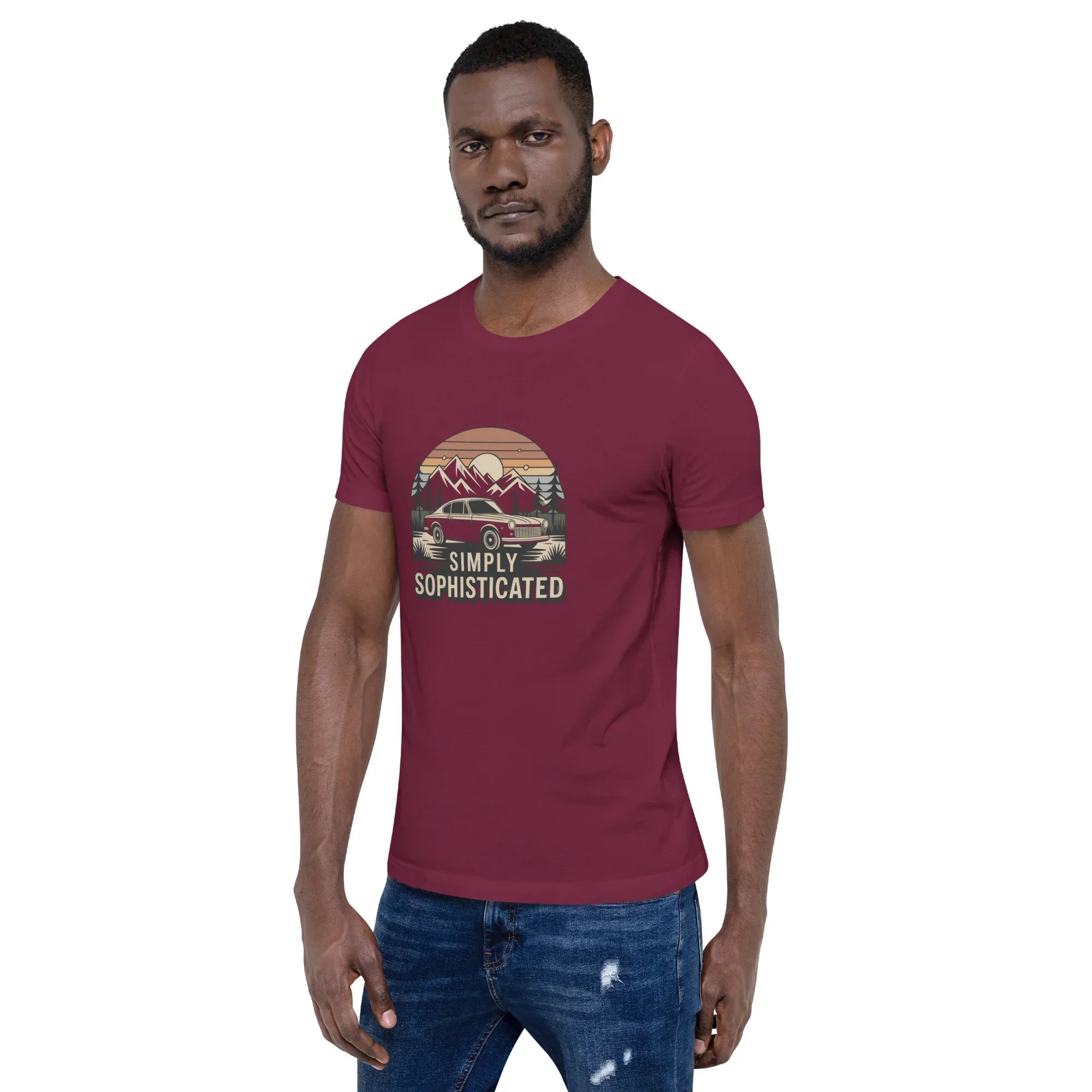 Simply Sophisticated Vintage Car Tee - RaZits