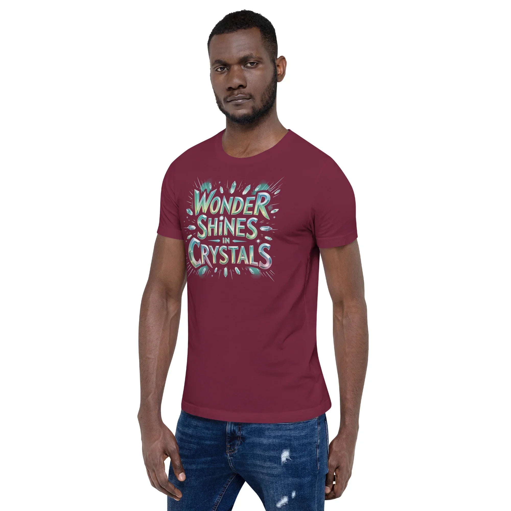 Wonder Shines in Crystals – JRPG Crystal T-Shirt - RaZits