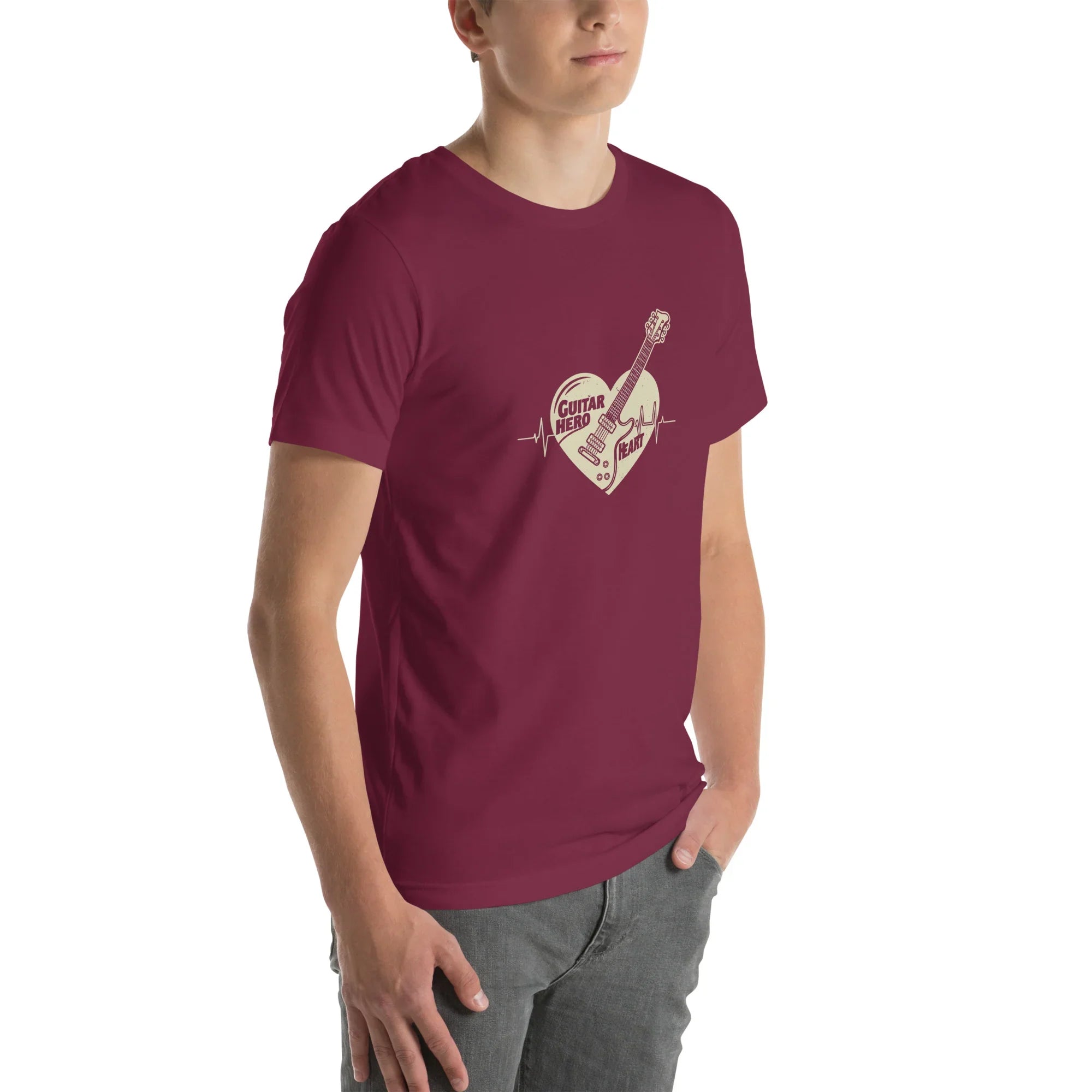 Guitar Hero Heart – Electric Passion Tee - RaZits