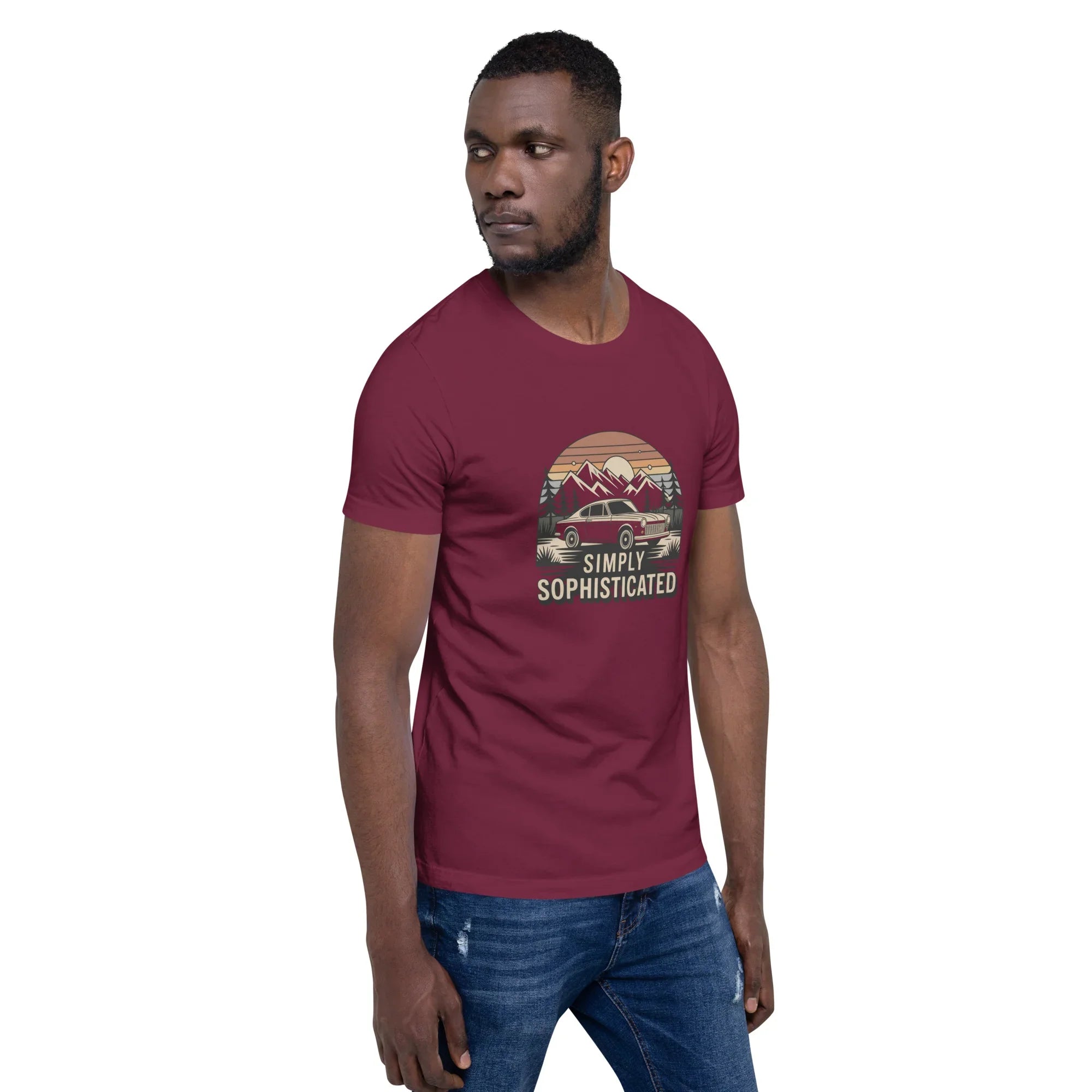 Simply Sophisticated Vintage Car Tee - RaZits