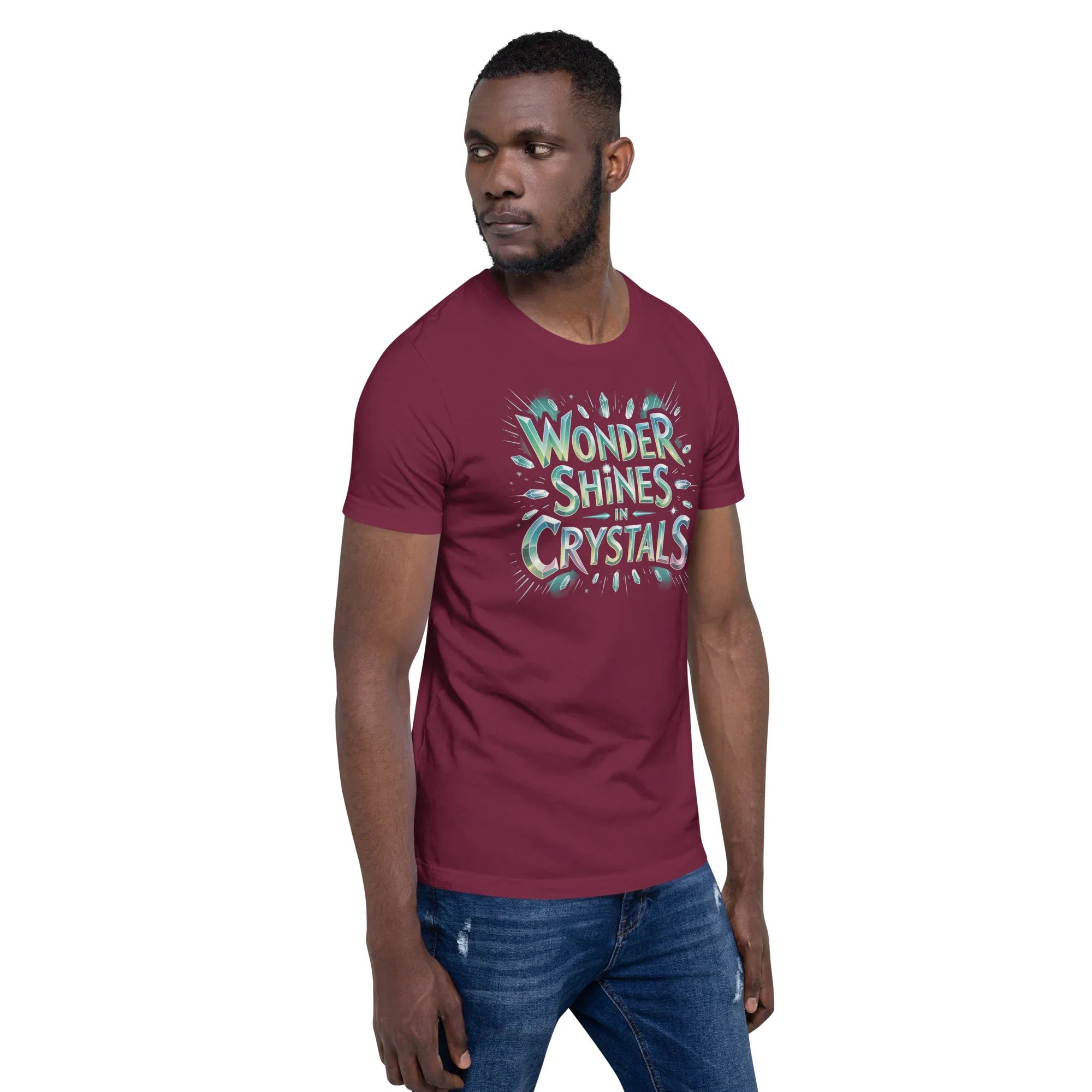 Wonder Shines in Crystals – JRPG Crystal T-Shirt - RaZits