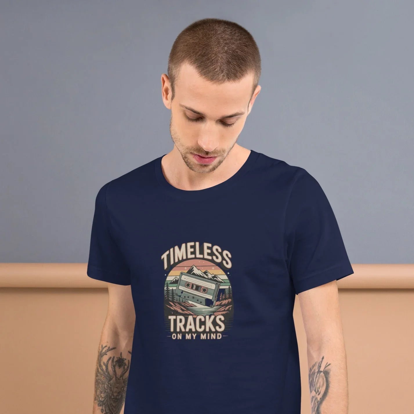 Timeless Cassette Music T-Shirt – Retro Mixtape Vibes - RaZits