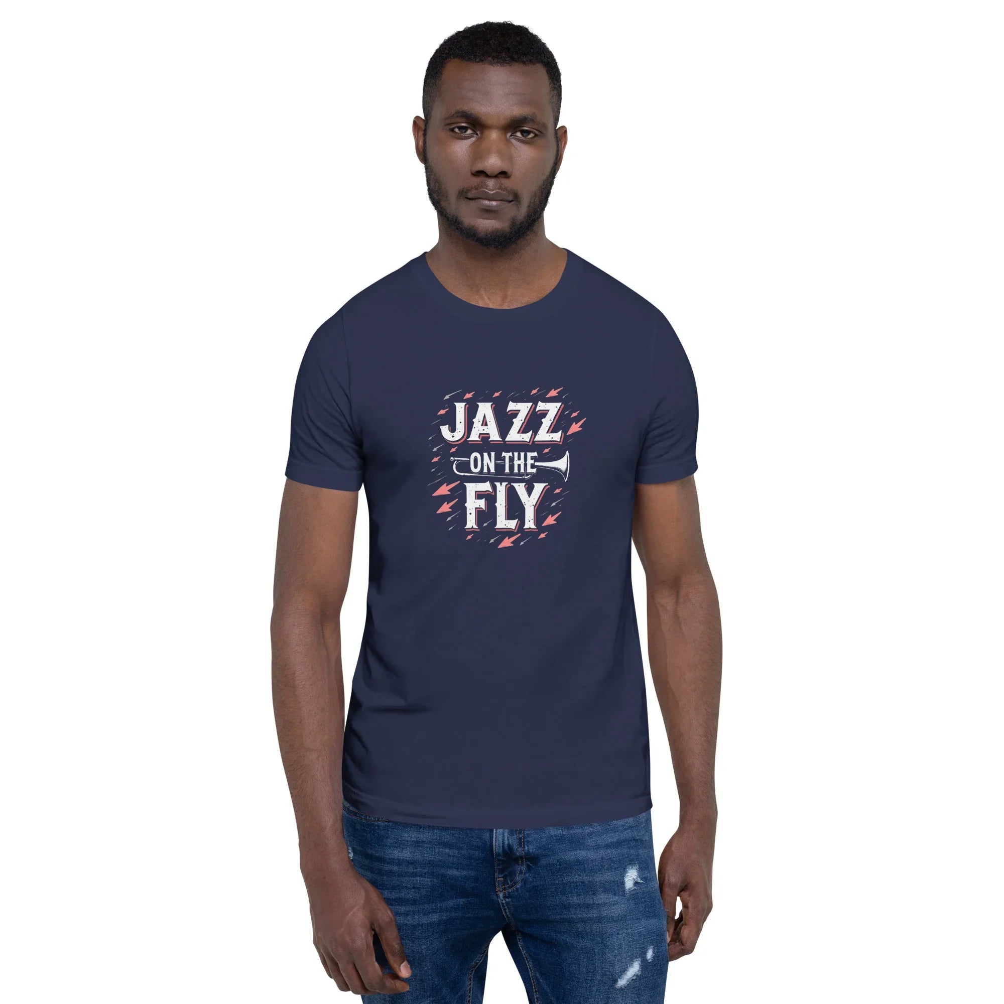 Jazz on the Fly – Trumpet Motion Tee - RaZits