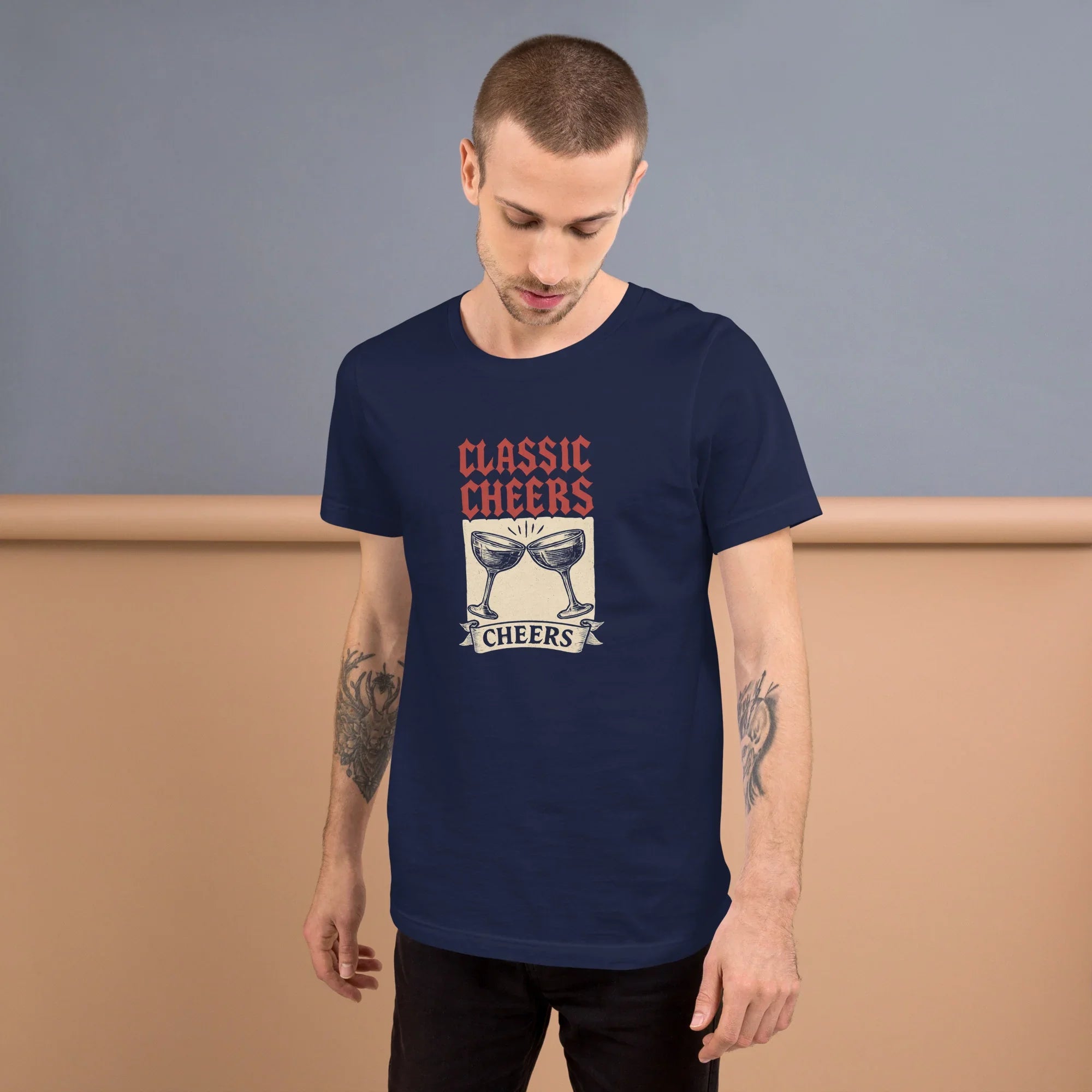 Classic Cheers Vintage Toast Tee - RaZits
