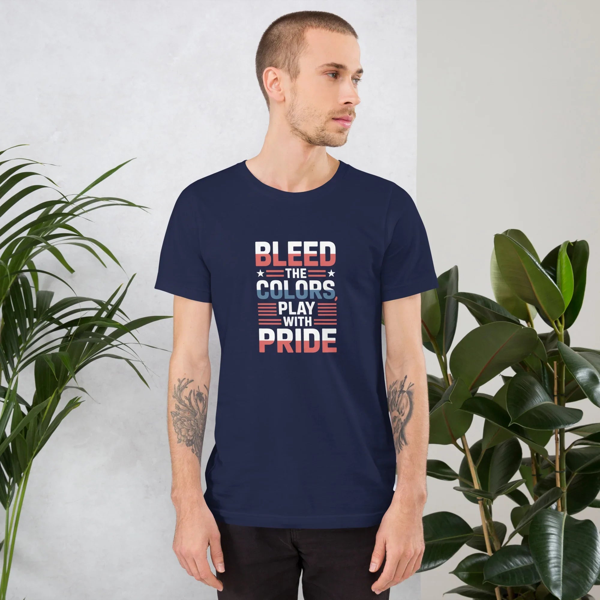 Bleed the Colors Tee – Rugby Pride Graphic Shirt - RaZits