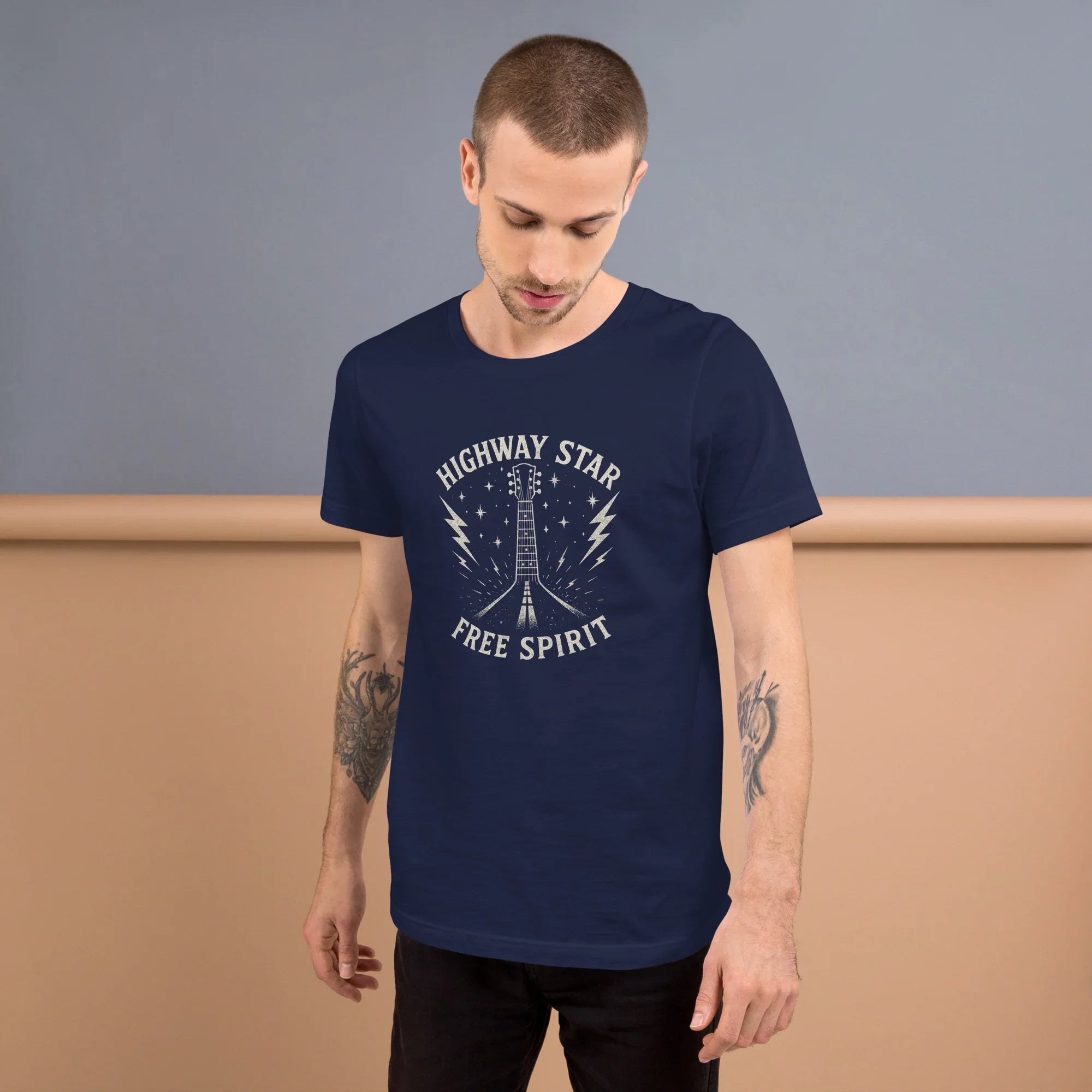 Highway Star Free Spirit – Guitar Road Tee - RaZits