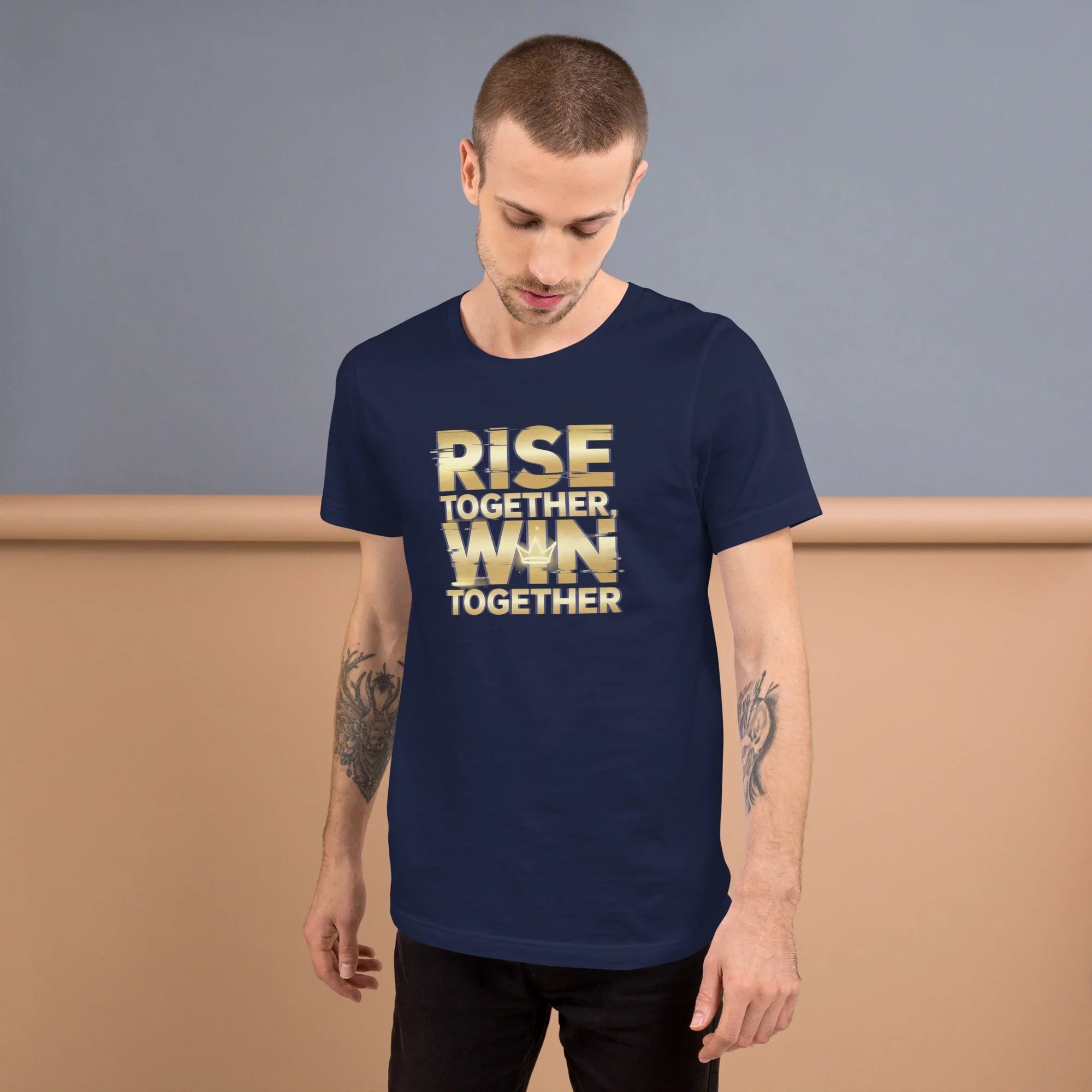 Rise Together Win Together – Battle Royale Squad T-Shirt - RaZits