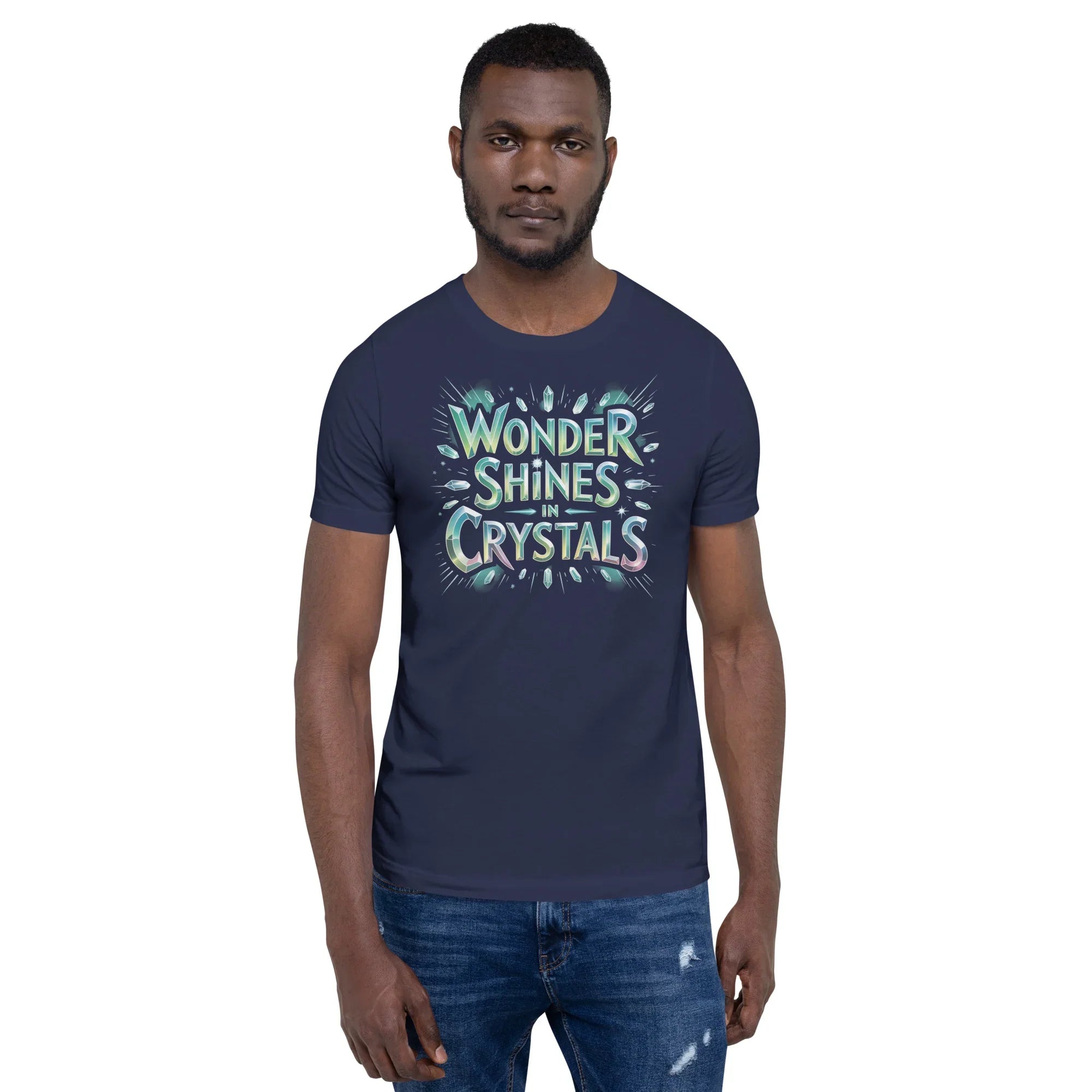 Wonder Shines in Crystals – JRPG Crystal T-Shirt - RaZits
