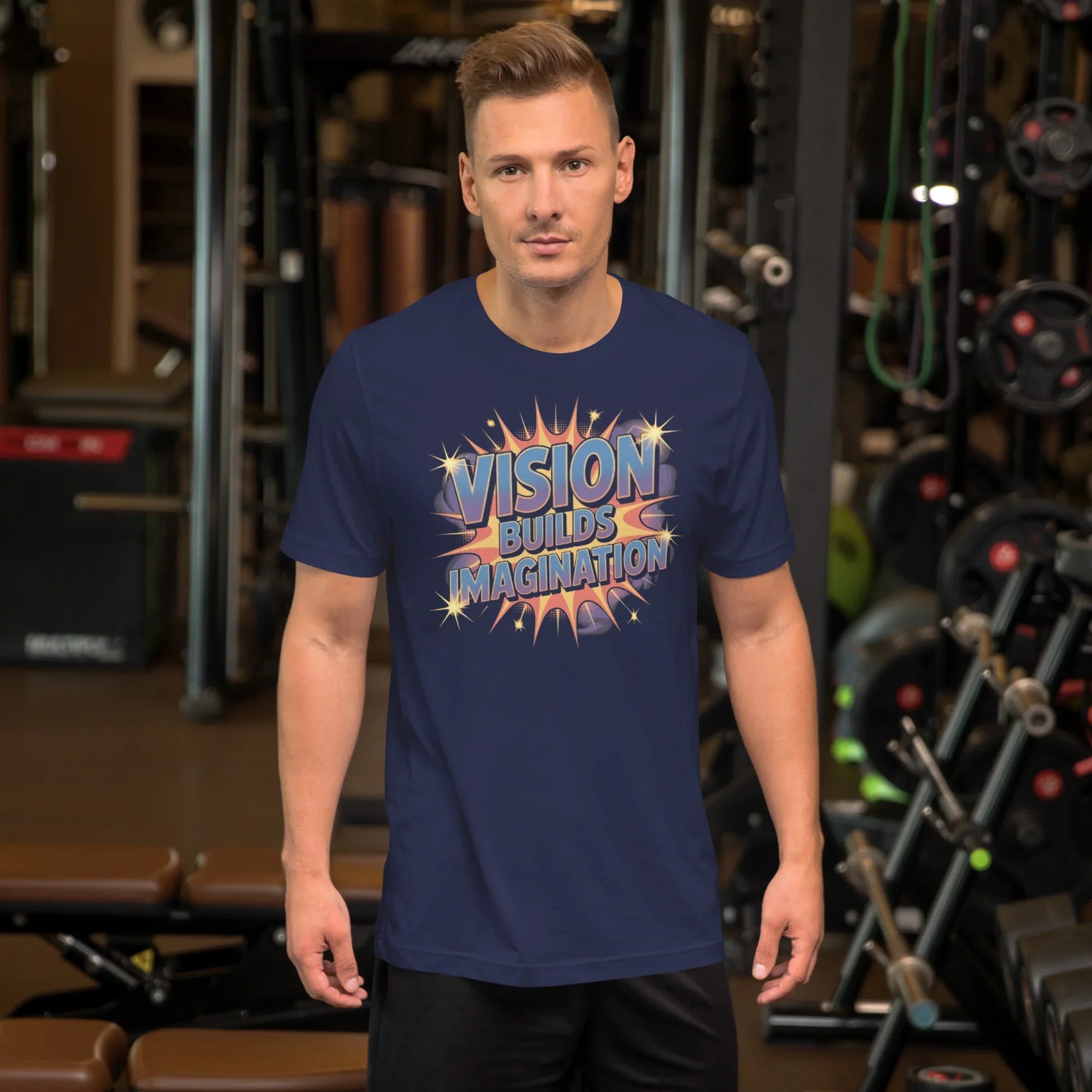 Vision Imagination Adventure Shirt – Comic Energy Tee - RaZits