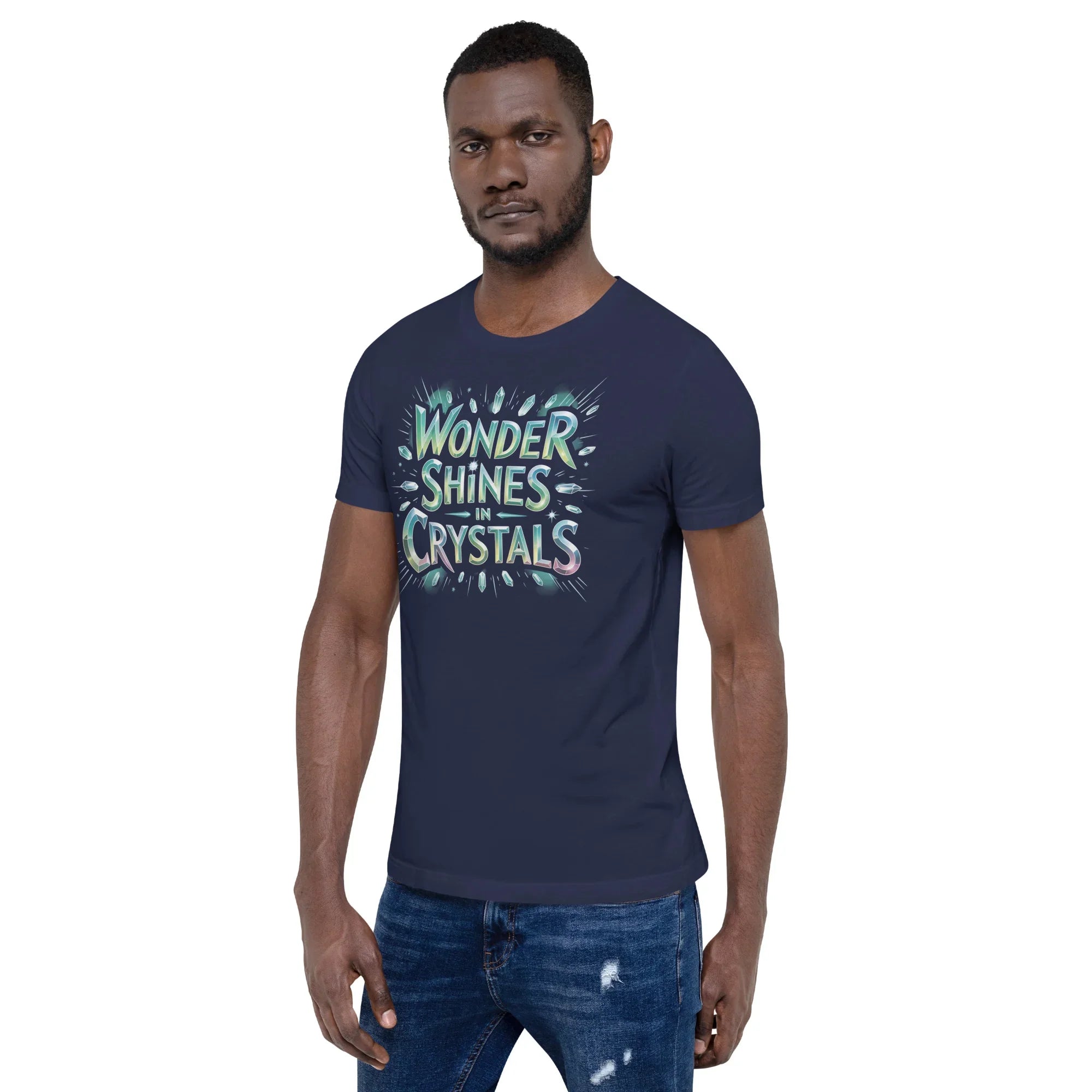 Wonder Shines in Crystals – JRPG Crystal T-Shirt - RaZits