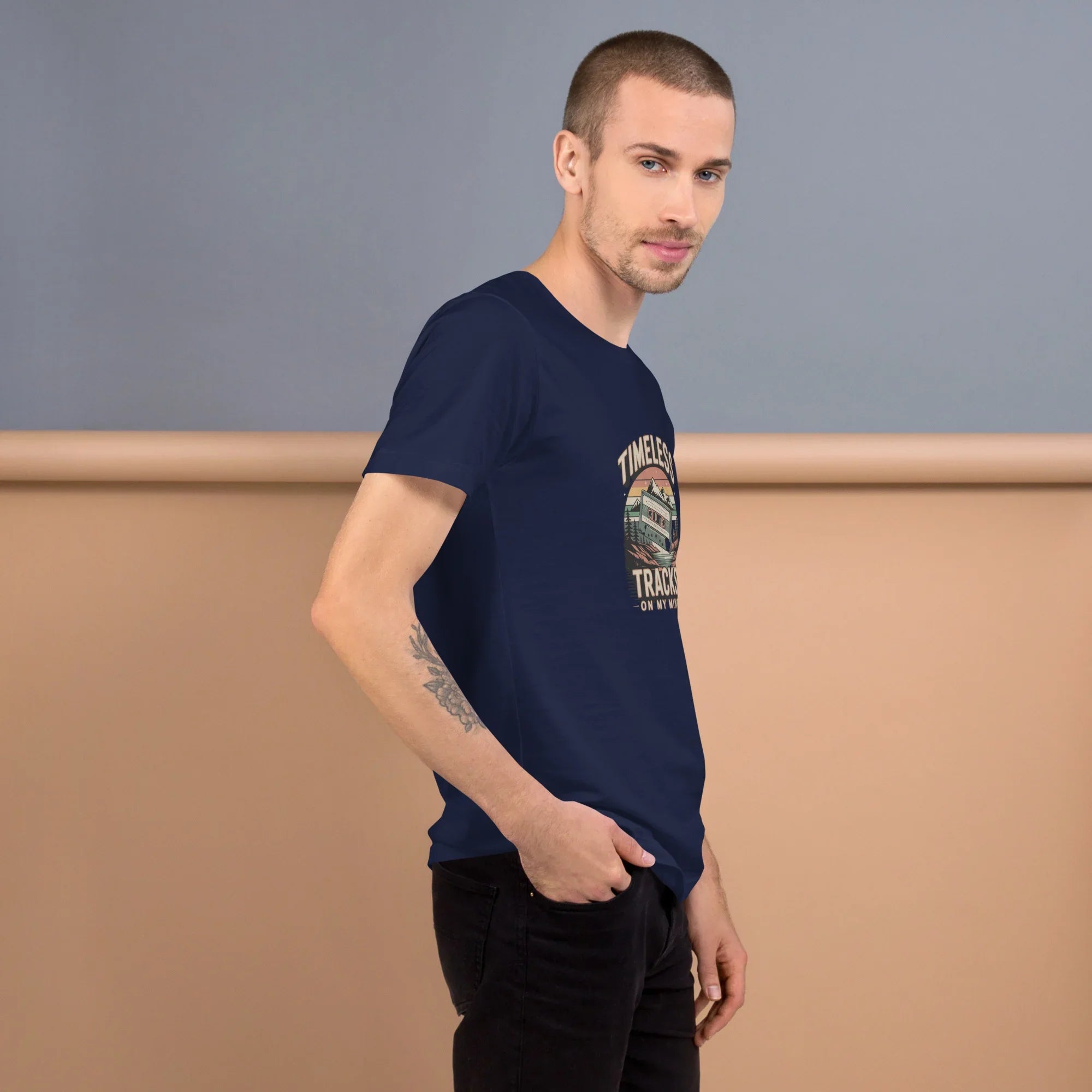 Timeless Cassette Music T-Shirt – Retro Mixtape Vibes - RaZits