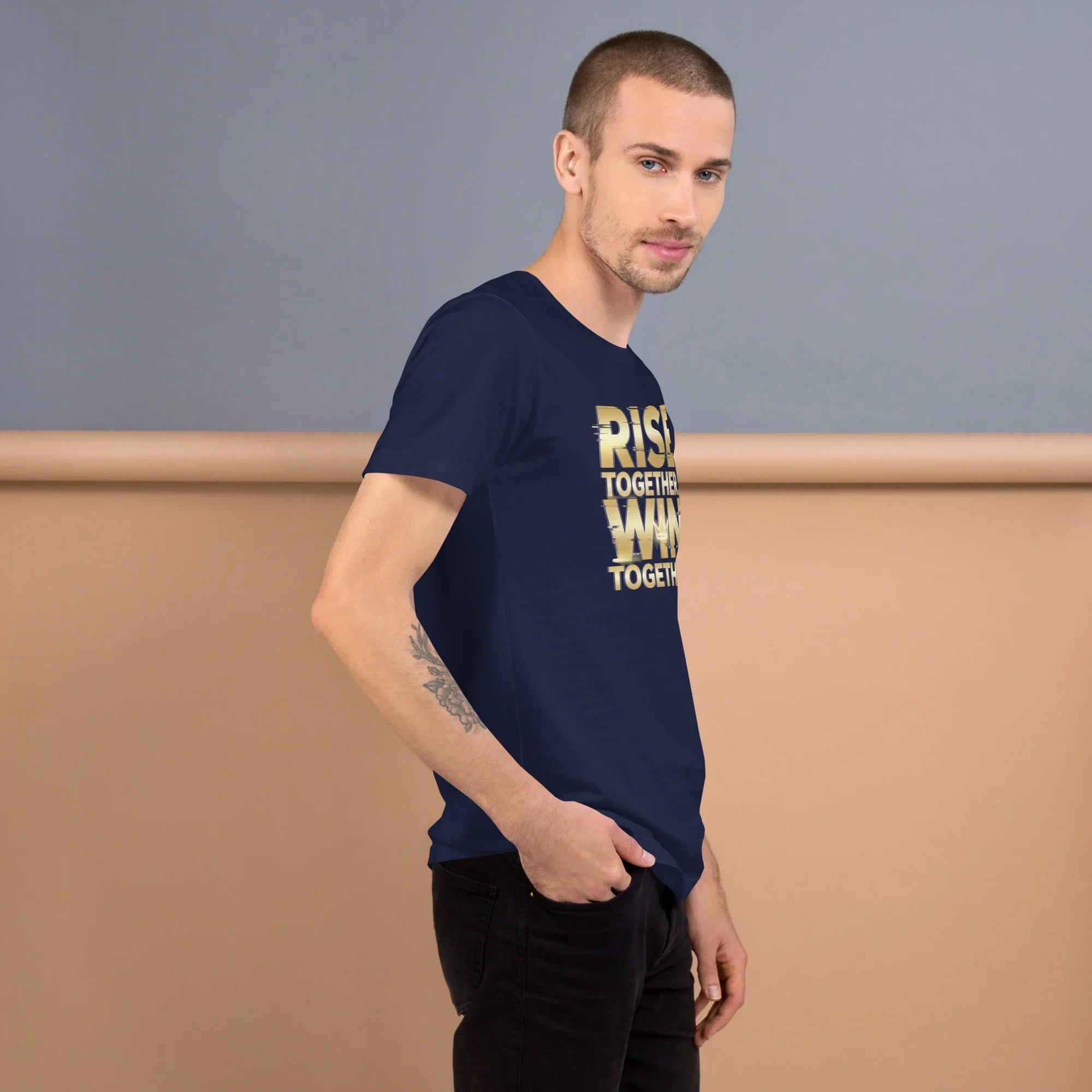 Rise Together Win Together – Battle Royale Squad T-Shirt - RaZits