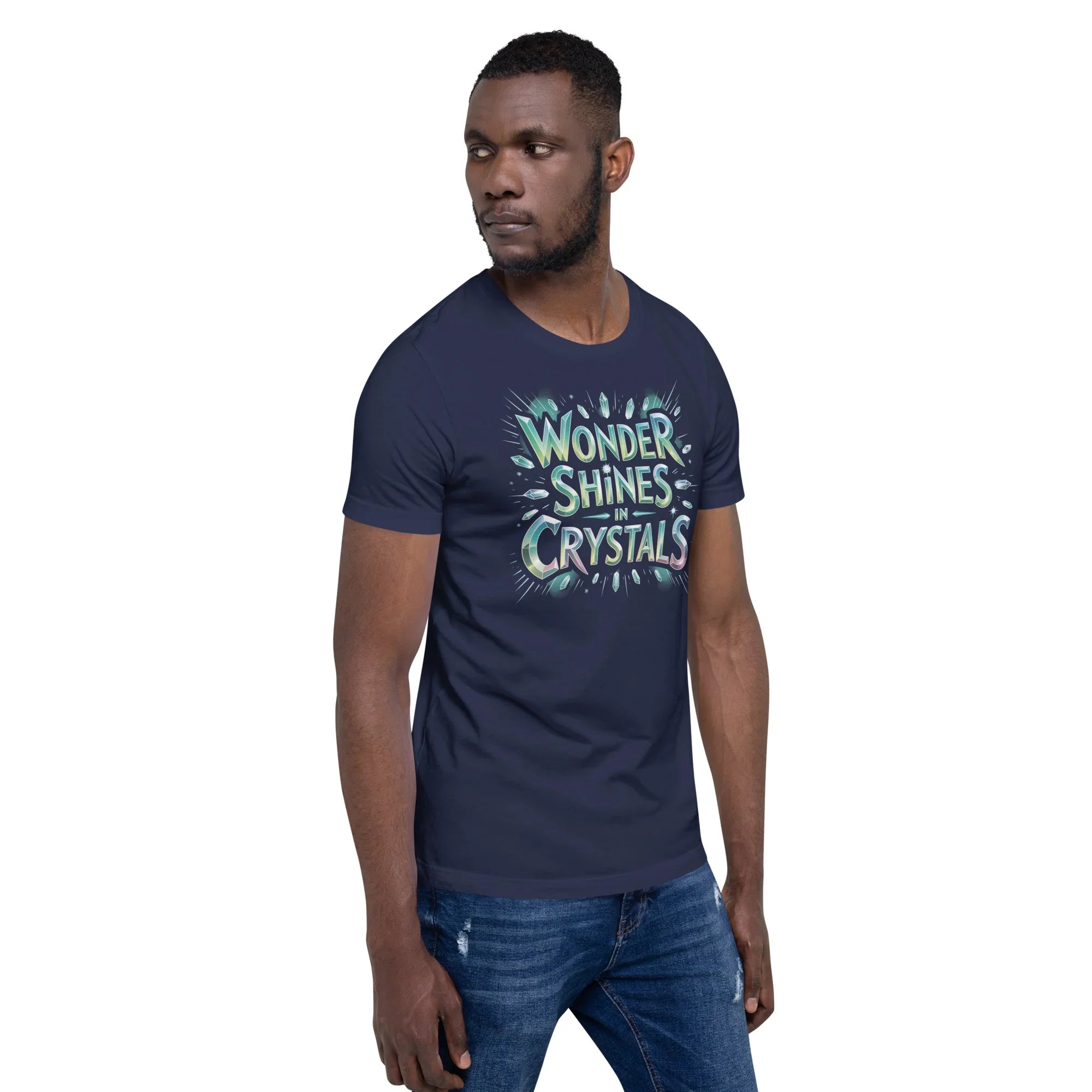 Wonder Shines in Crystals – JRPG Crystal T-Shirt - RaZits