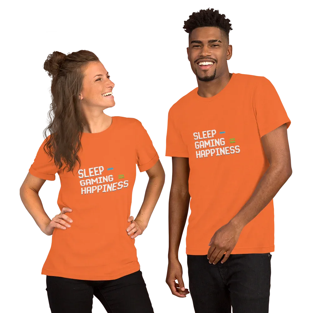 Sleep Minus Gaming Equals Happiness Shirt – Gamer Tee - RaZits