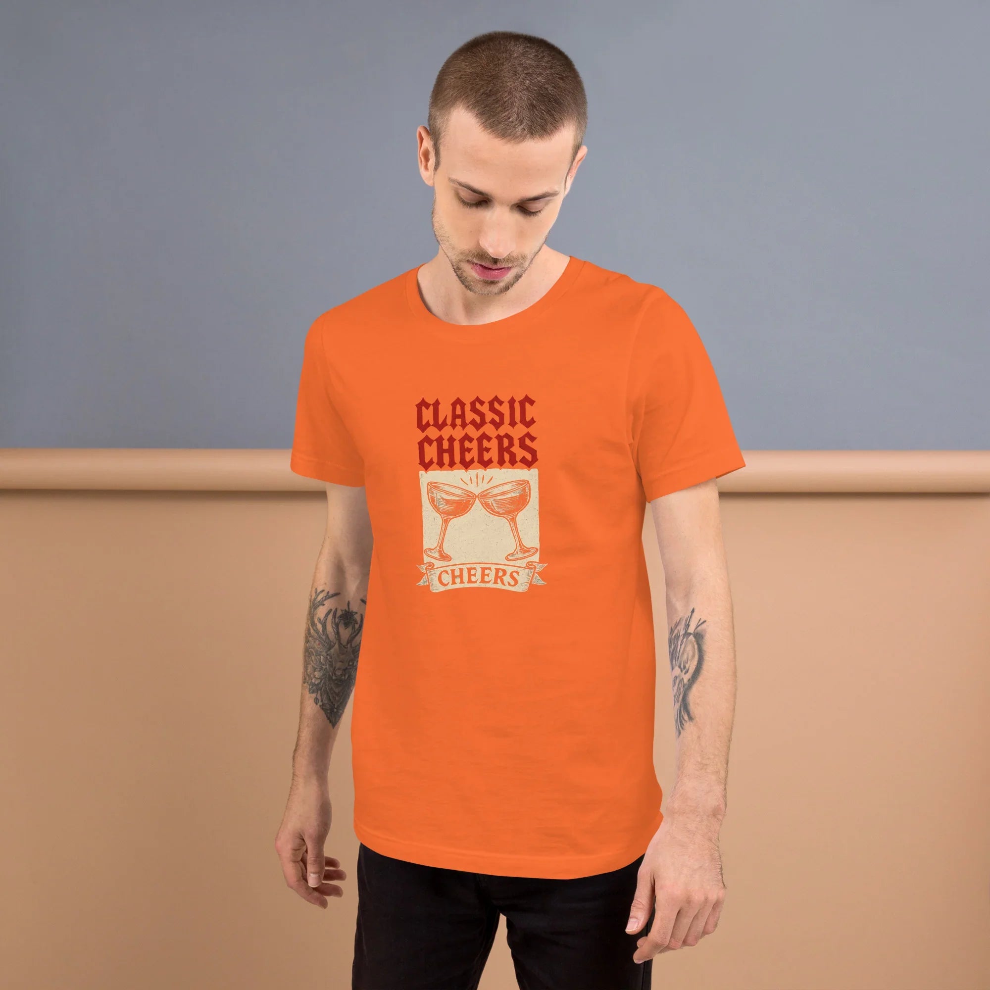 Classic Cheers Vintage Toast Tee - RaZits