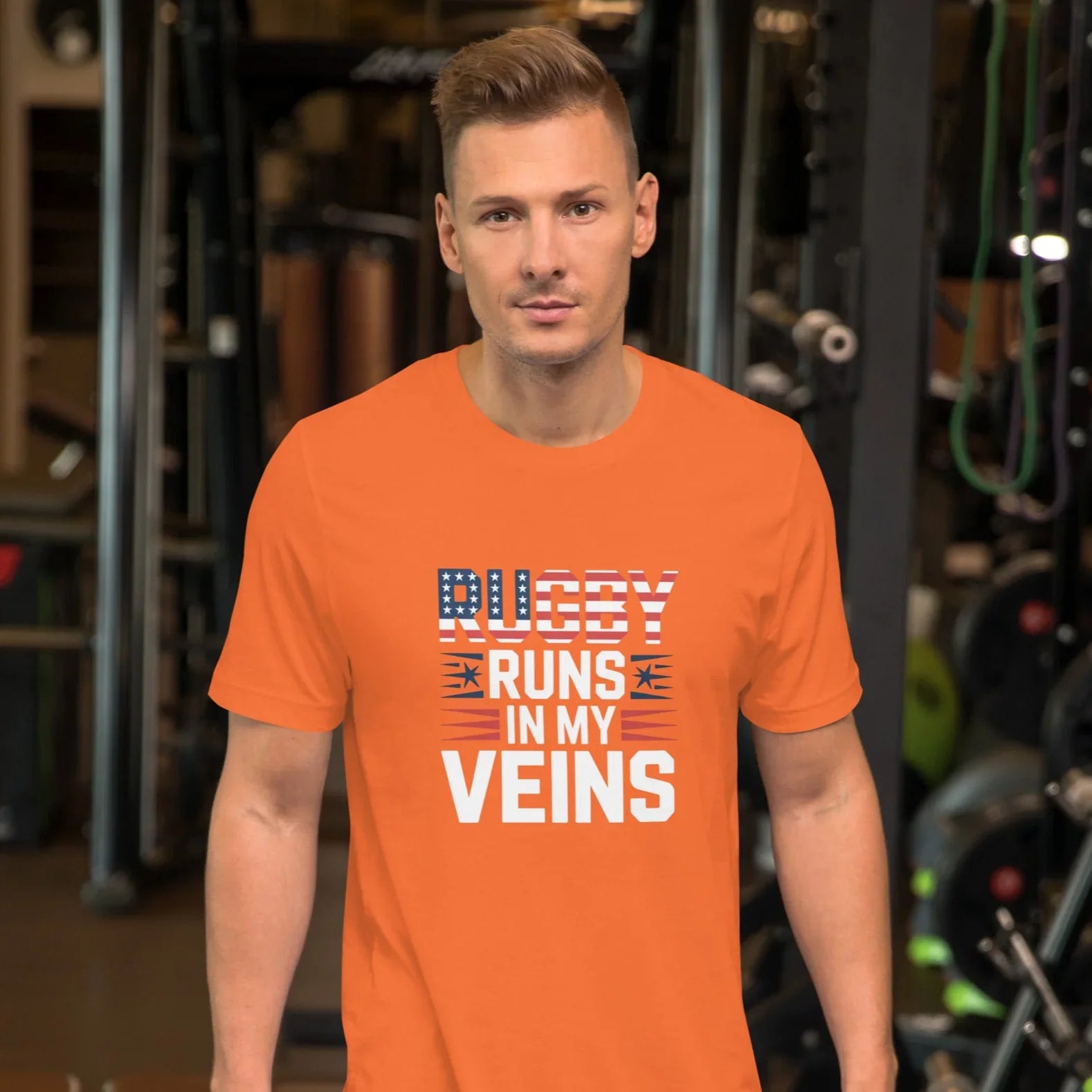 USA Rugby Veins Tee – American Flag Edition - RaZits