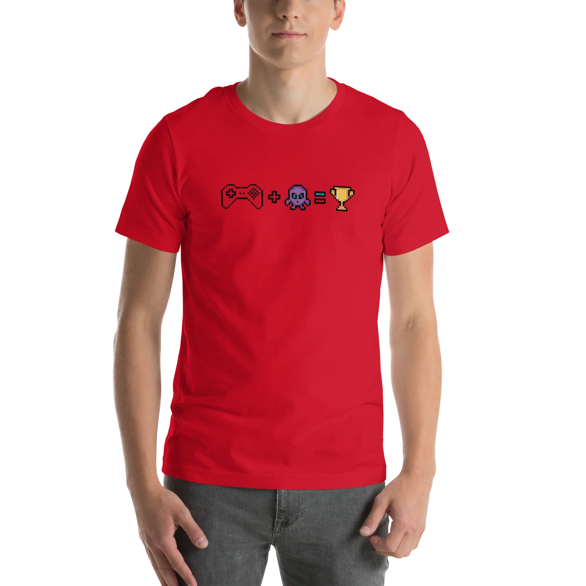 Pixel Gaming Equation Shirt – Retro Gamer Tee - RaZits