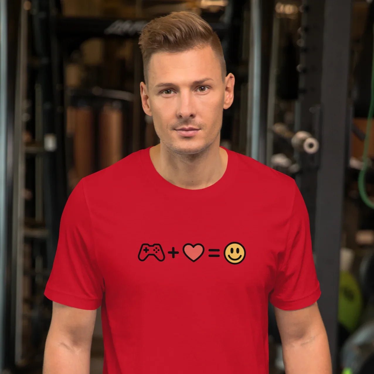 Game + Heart = Smile Shirt – Joyful Gamer Tee - RaZits