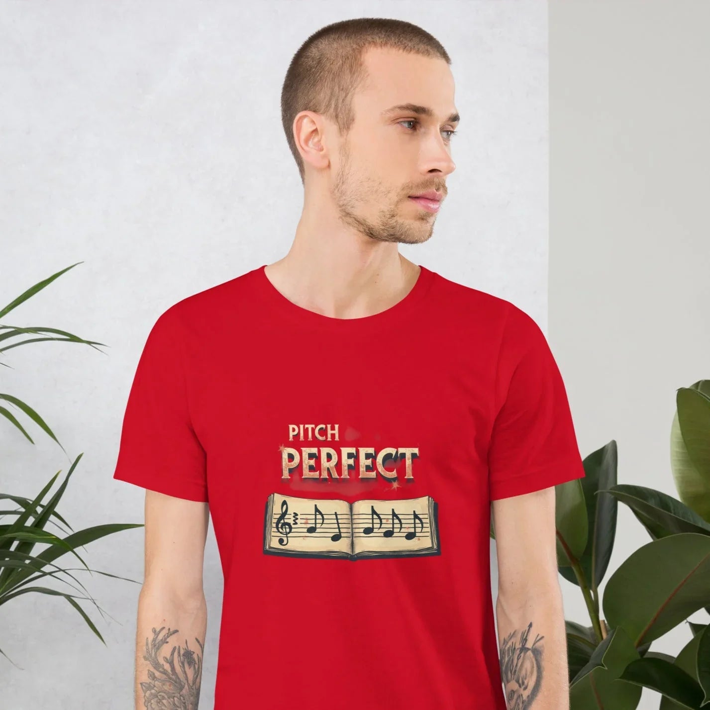 Pitch Perfect Music T-Shirt – Vintage Sheet Music Design - RaZits