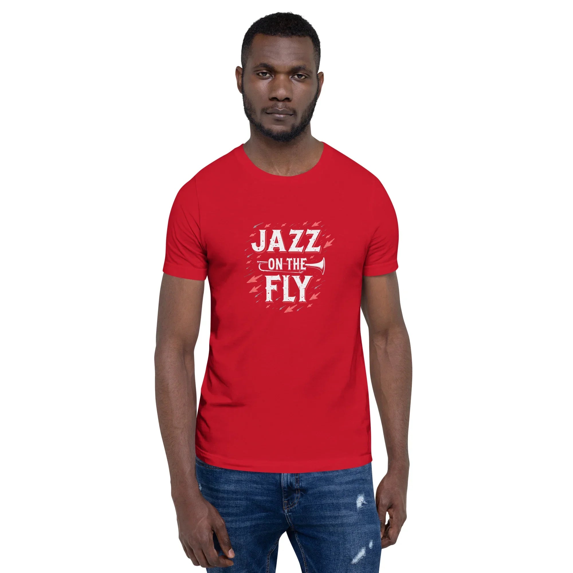 Jazz on the Fly – Trumpet Motion Tee - RaZits