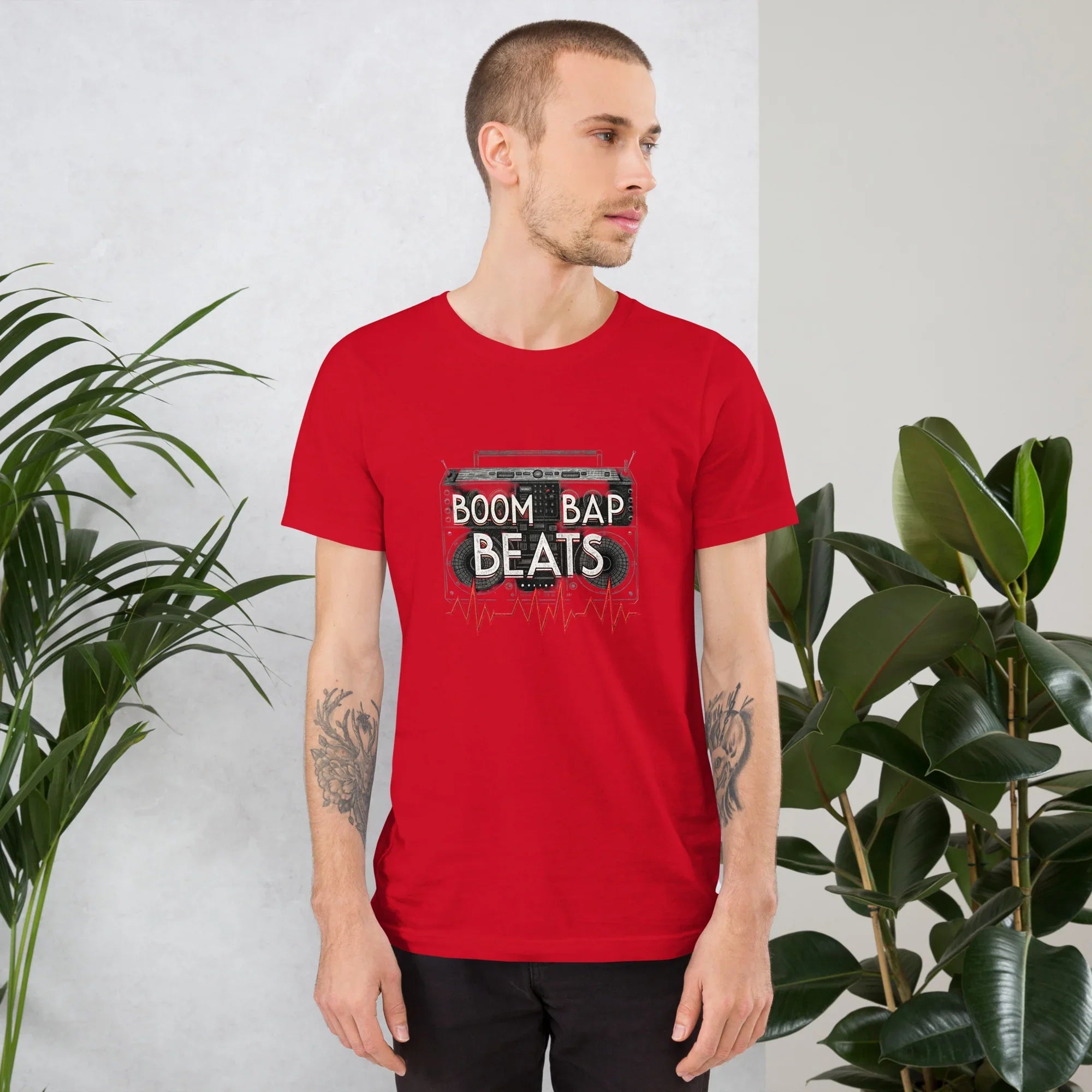 Boom Bap Beats Boombox Tee - RaZits
