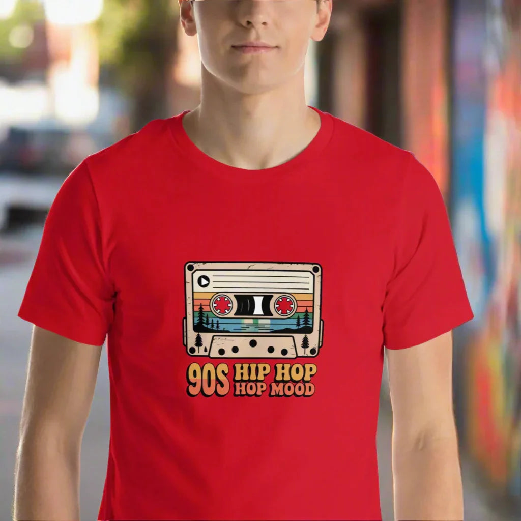 90s Hip Hop Mood Cassette Tee - RaZits