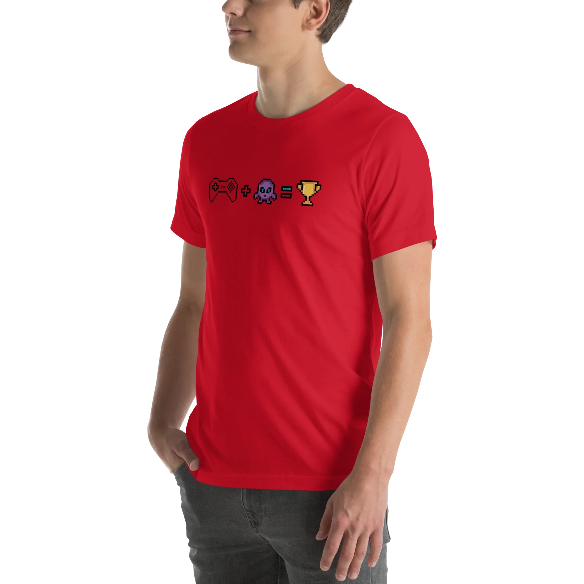 Pixel Gaming Equation Shirt – Retro Gamer Tee - RaZits