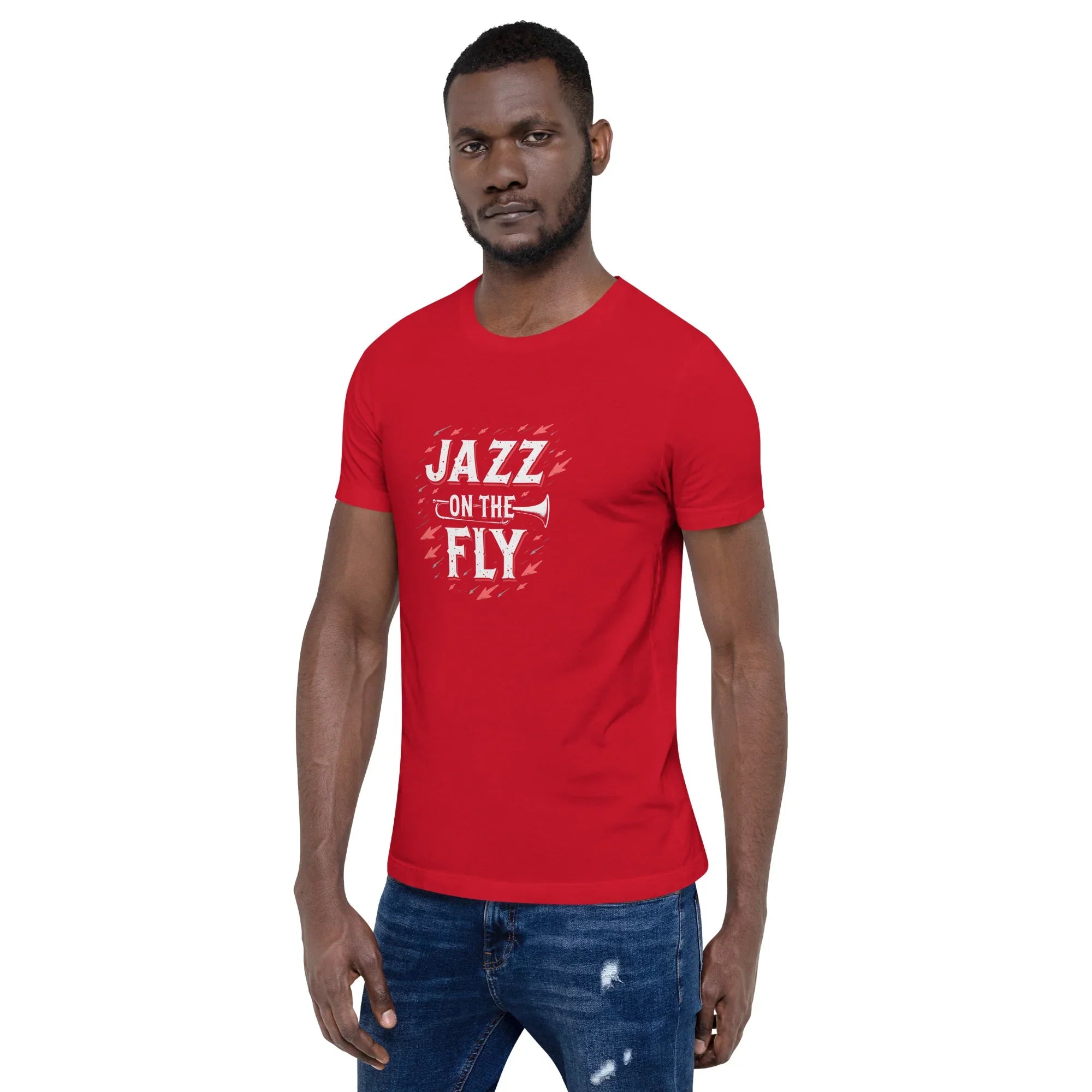 Jazz on the Fly – Trumpet Motion Tee - RaZits