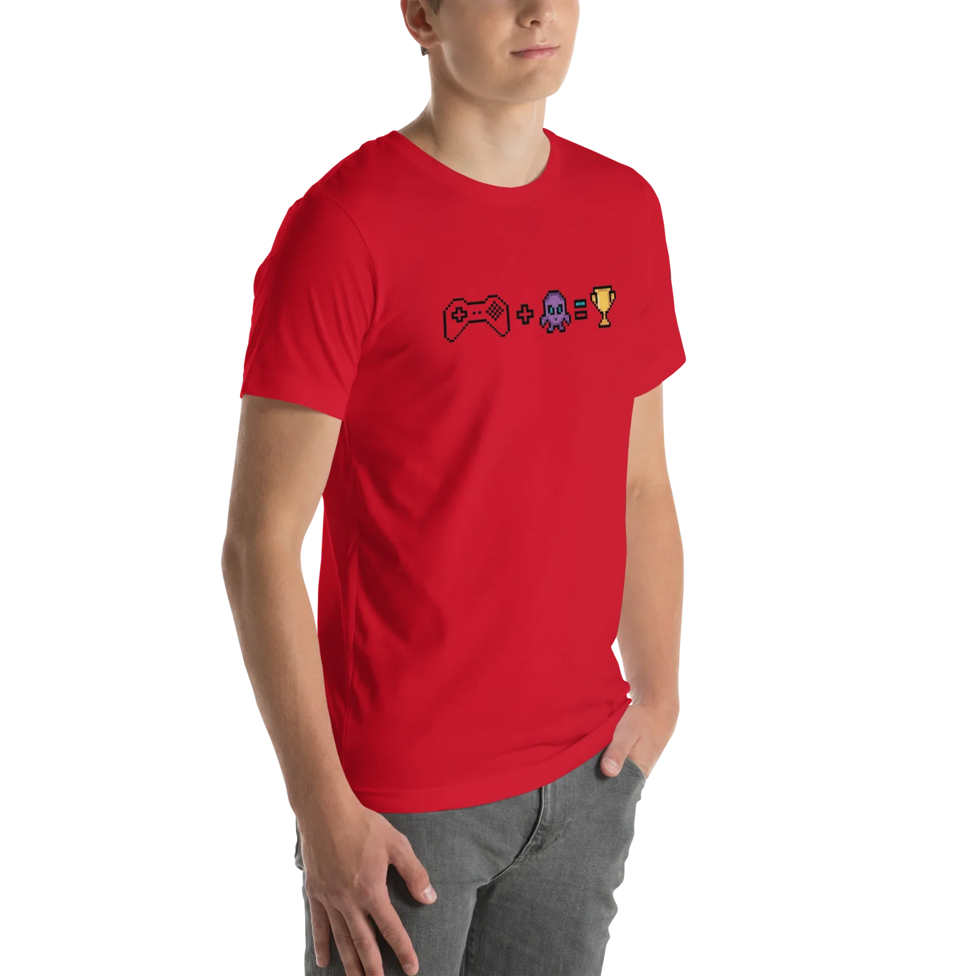 Pixel Gaming Equation Shirt – Retro Gamer Tee - RaZits