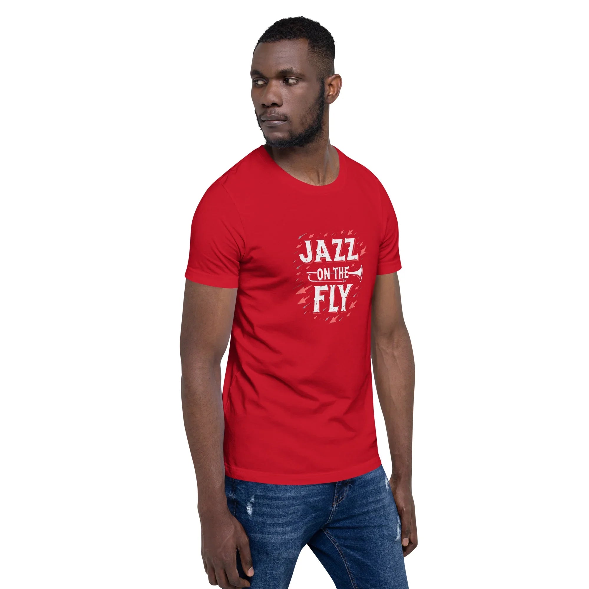 Jazz on the Fly – Trumpet Motion Tee - RaZits